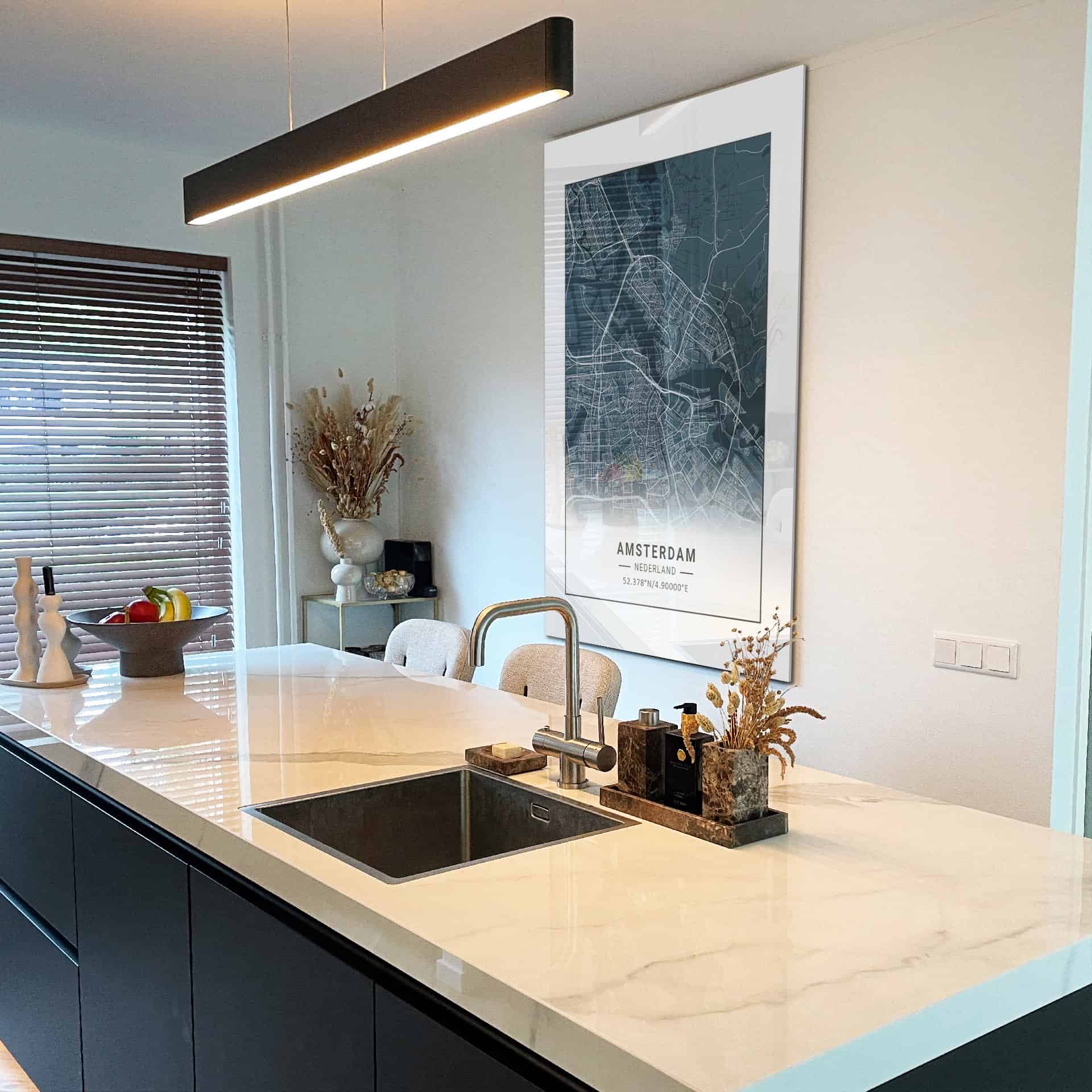 Amsterdam Donker - Vidrio