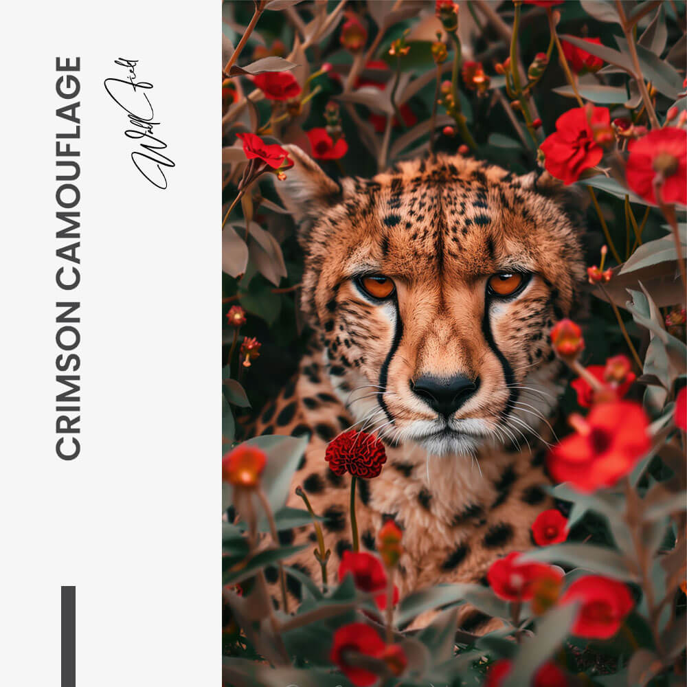 Crimson Camouflage – Glass