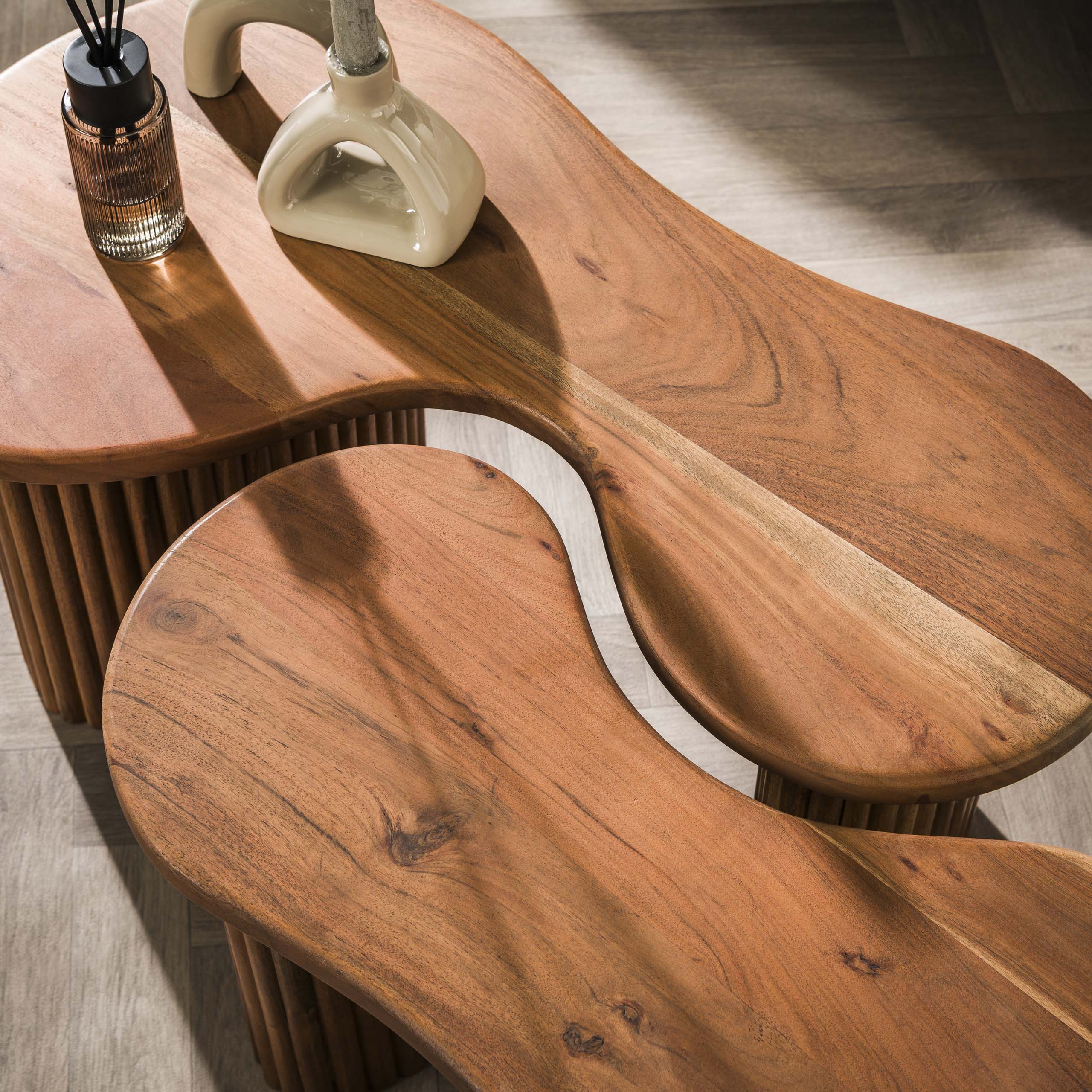 Juego de mesa de centro/2 fusibles.