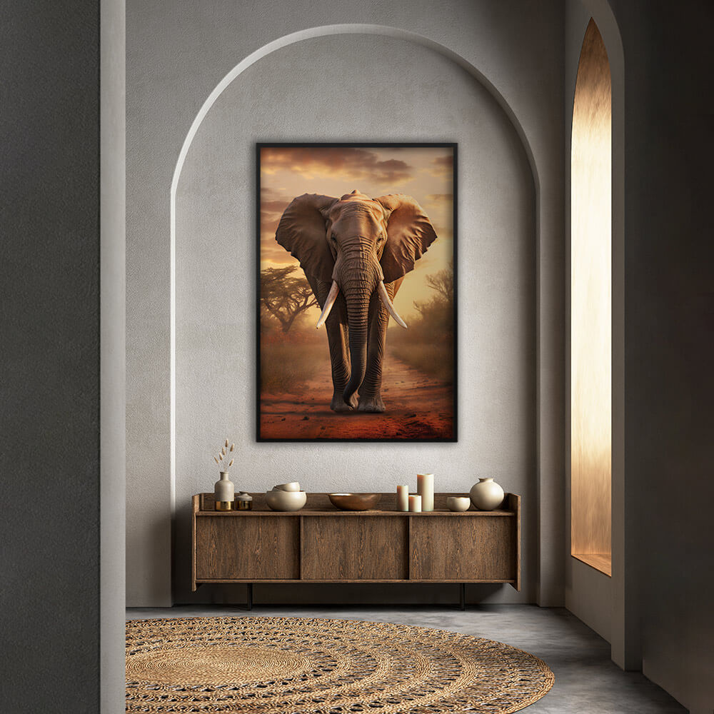 “Elephant On The Road”