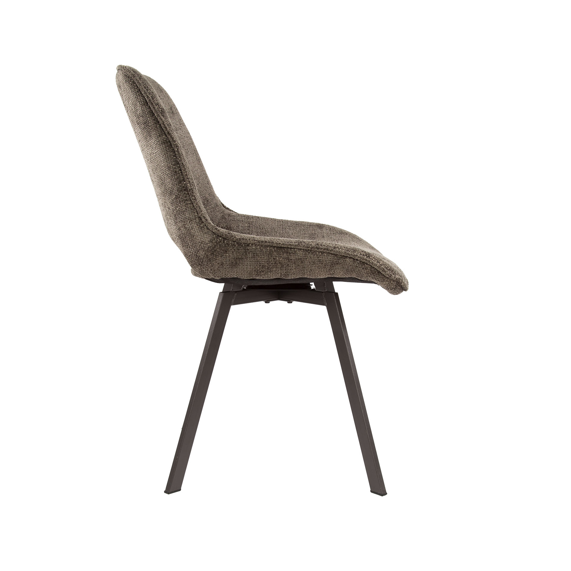 Silla giratoria Hoven taupe - embalado por 4