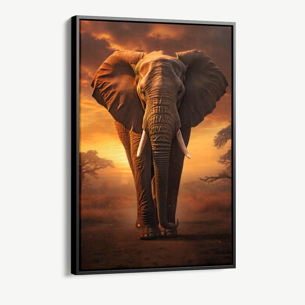 "Elephant on the Road II"