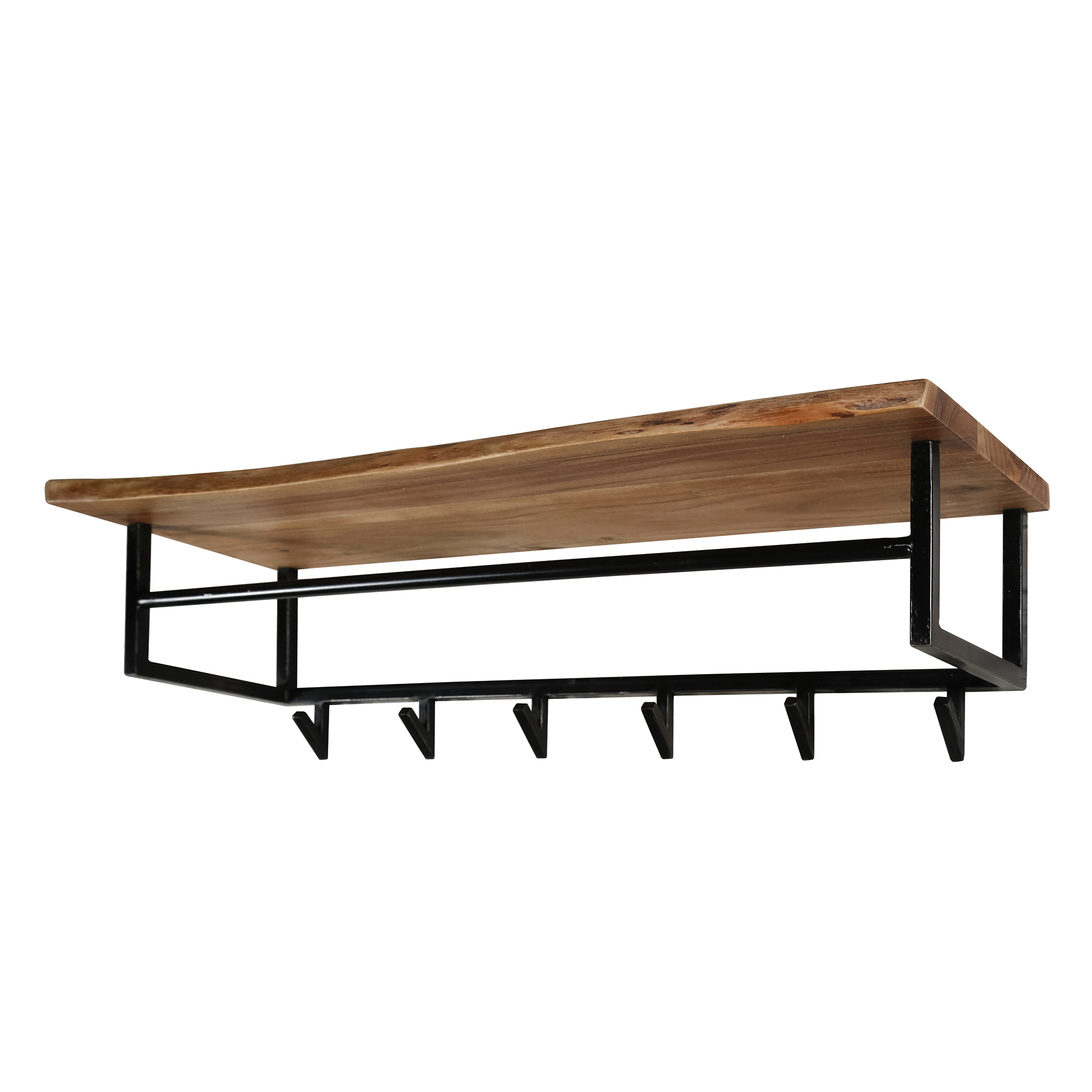 Perchero Ganchos de madera (6 ganchos)