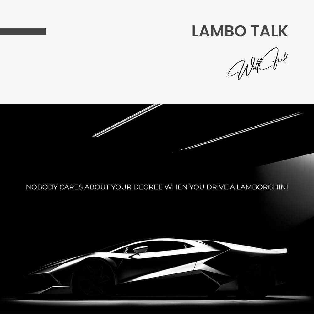Lambo Talk – Vidrio