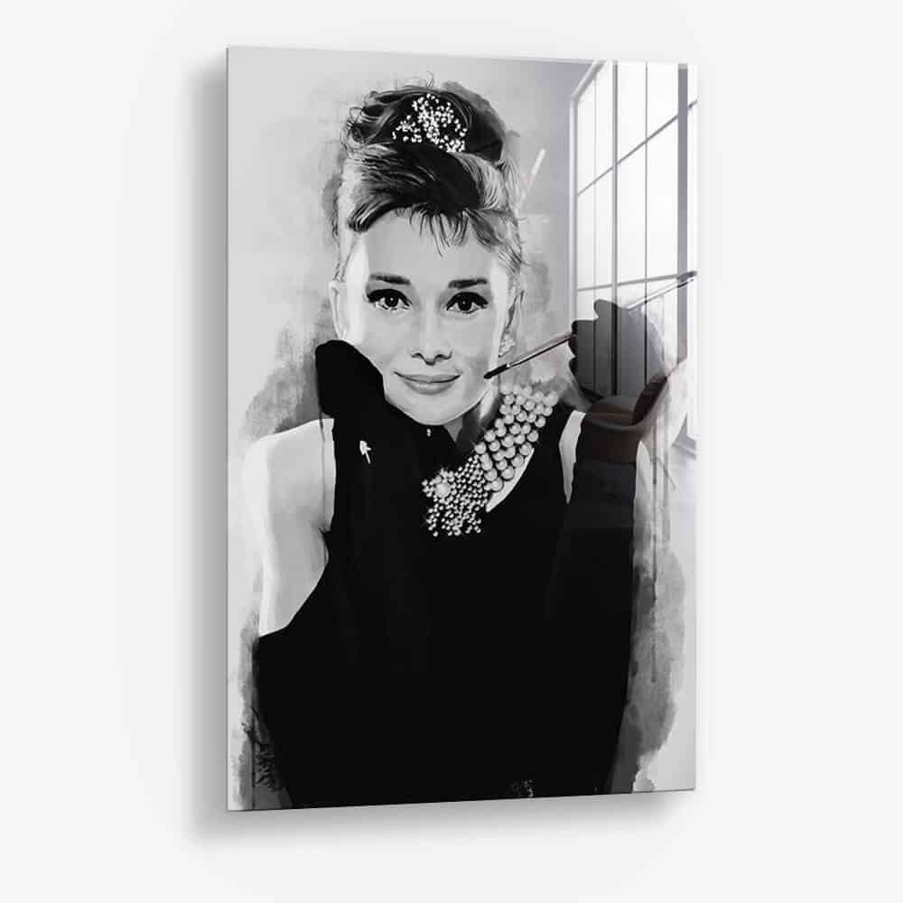 Audrey Hepburn - Vidrio