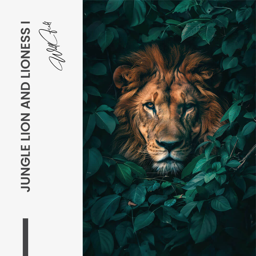 Bundle: "Jungle Lion and Lioness" (2x)
