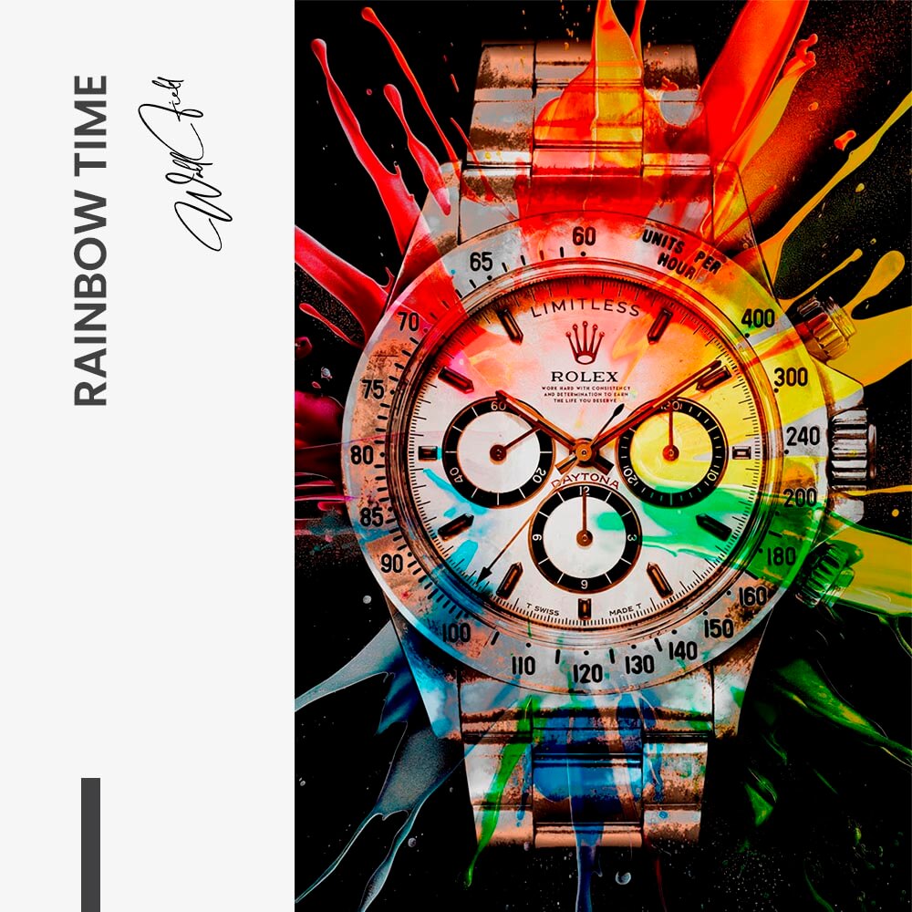 Rainbow Time – Vidrio
