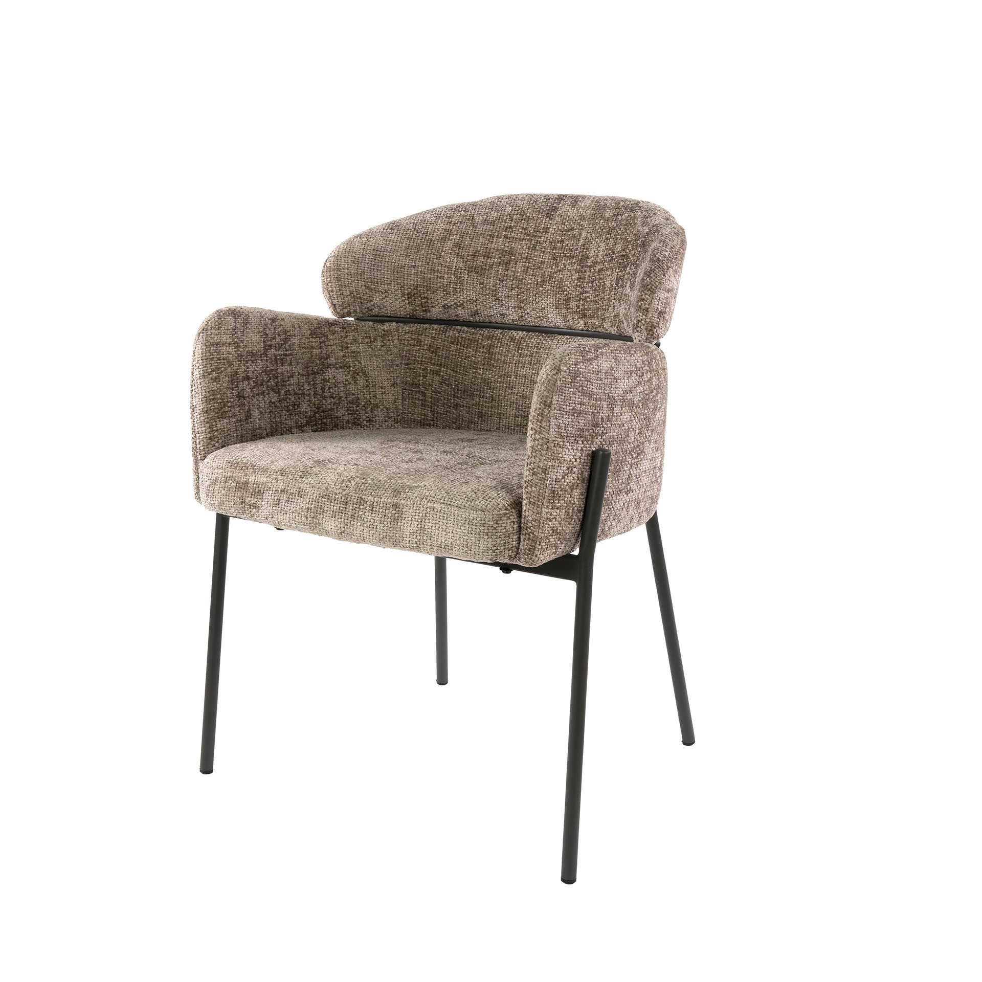 Curva armchair - packed per 2 - Hoven champagne