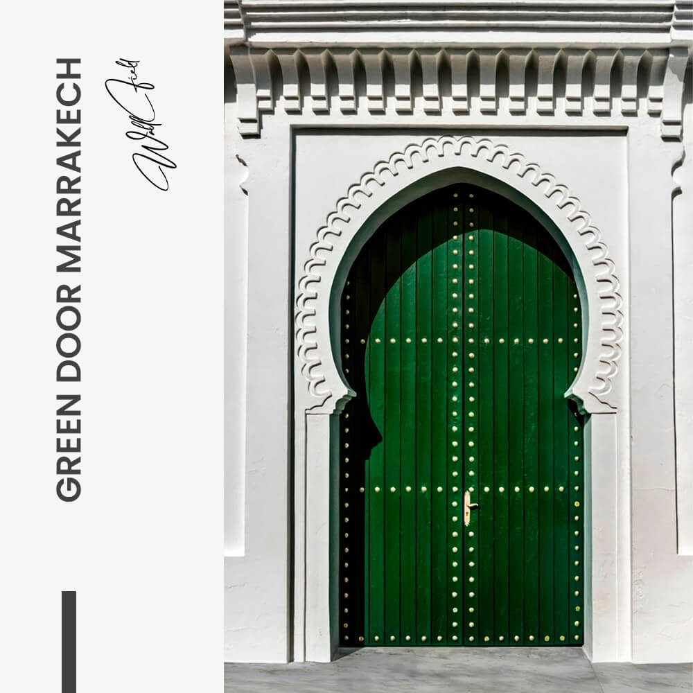 Green Door Marrakech – Vidrio