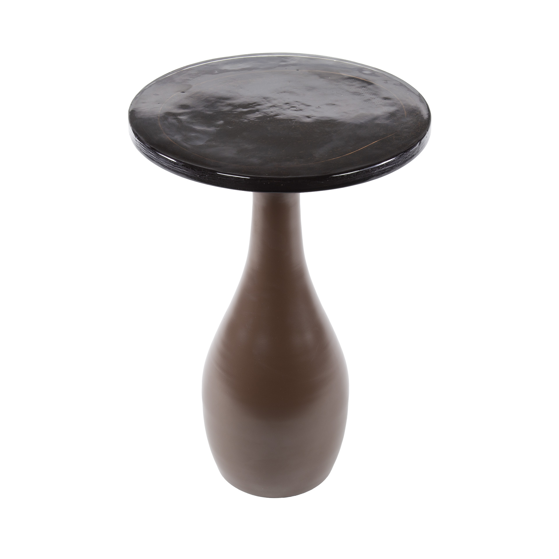 Side table Eclipse Drop M - Antique copper