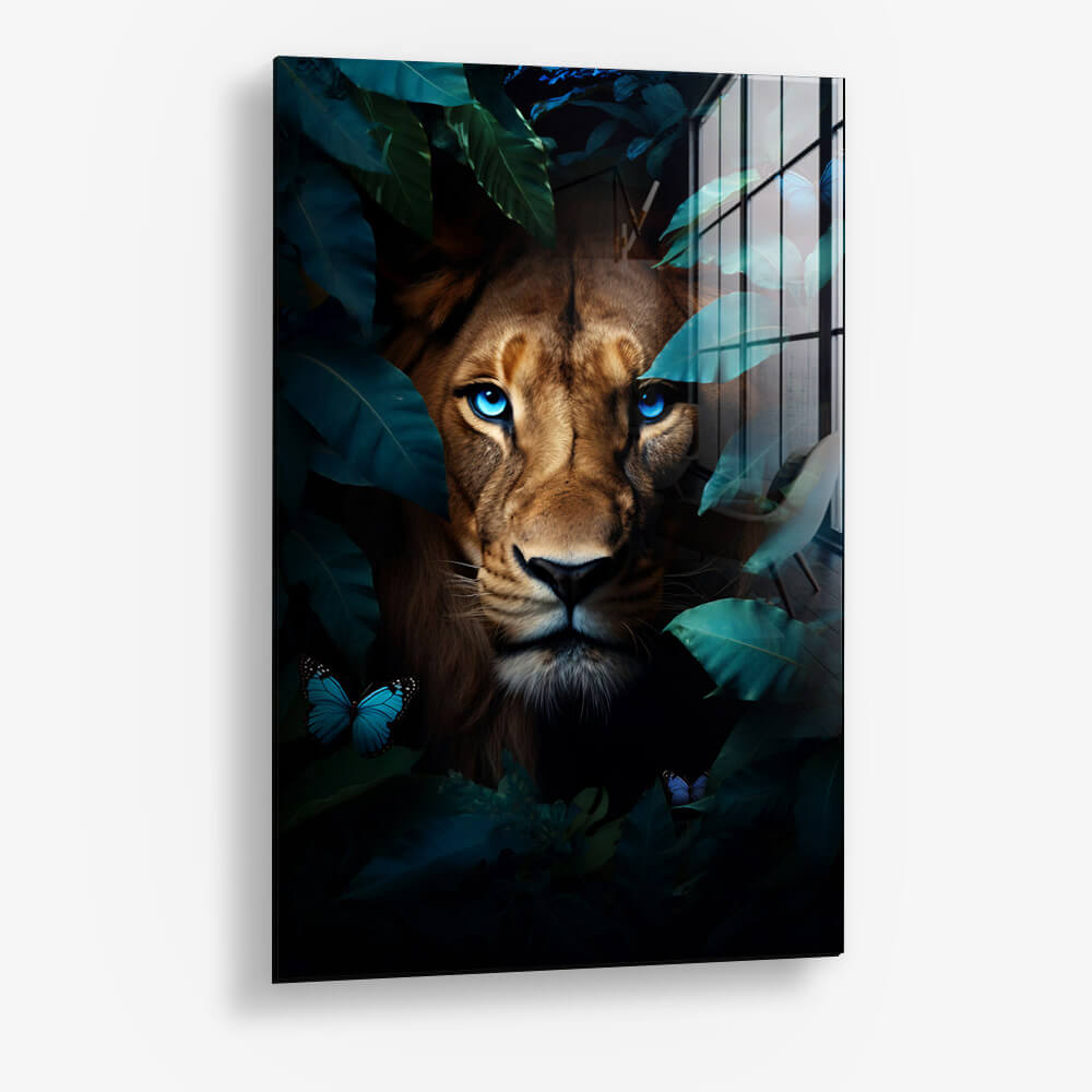 Jungle Lion – Vidrio