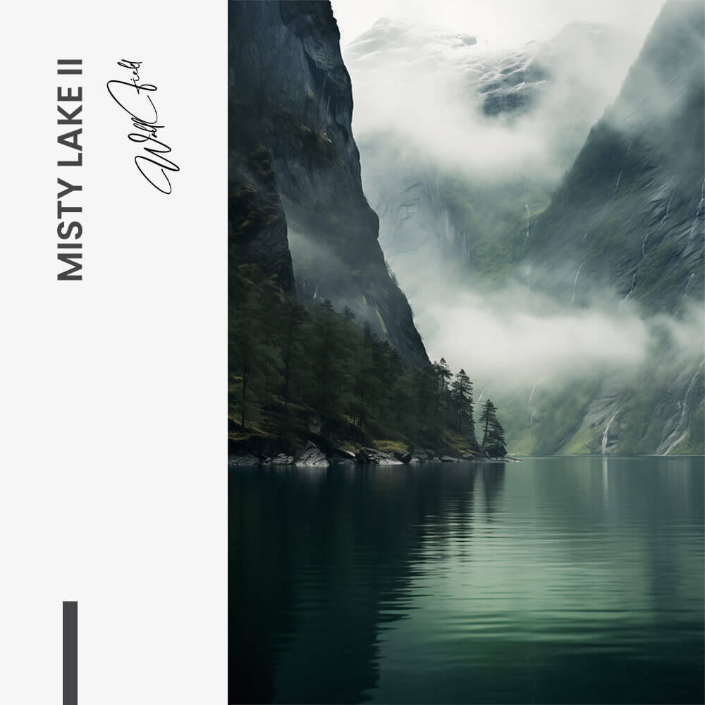 Misty Lake II – Vidrio