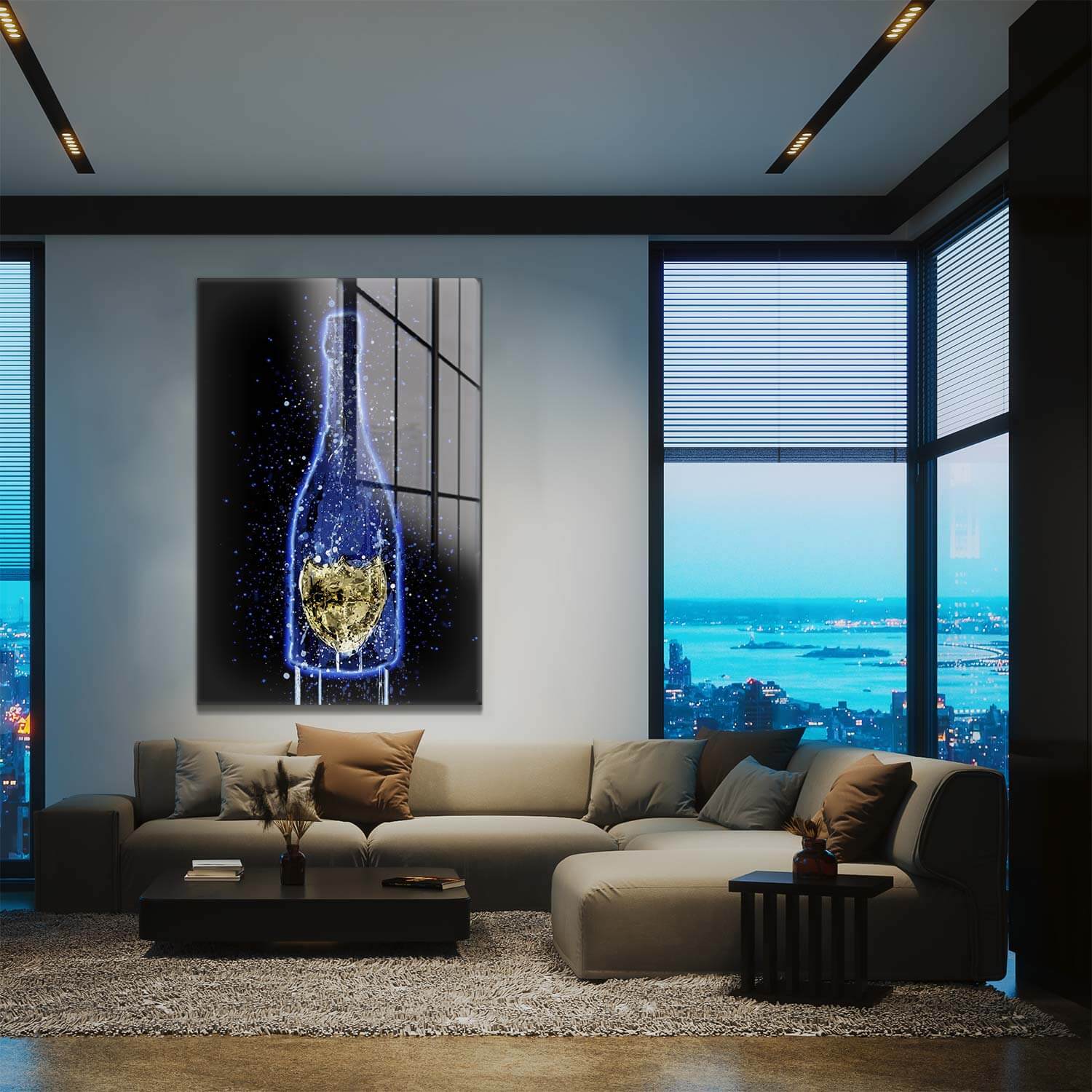 Blue Champagne (Limited Edition) – Vidrio