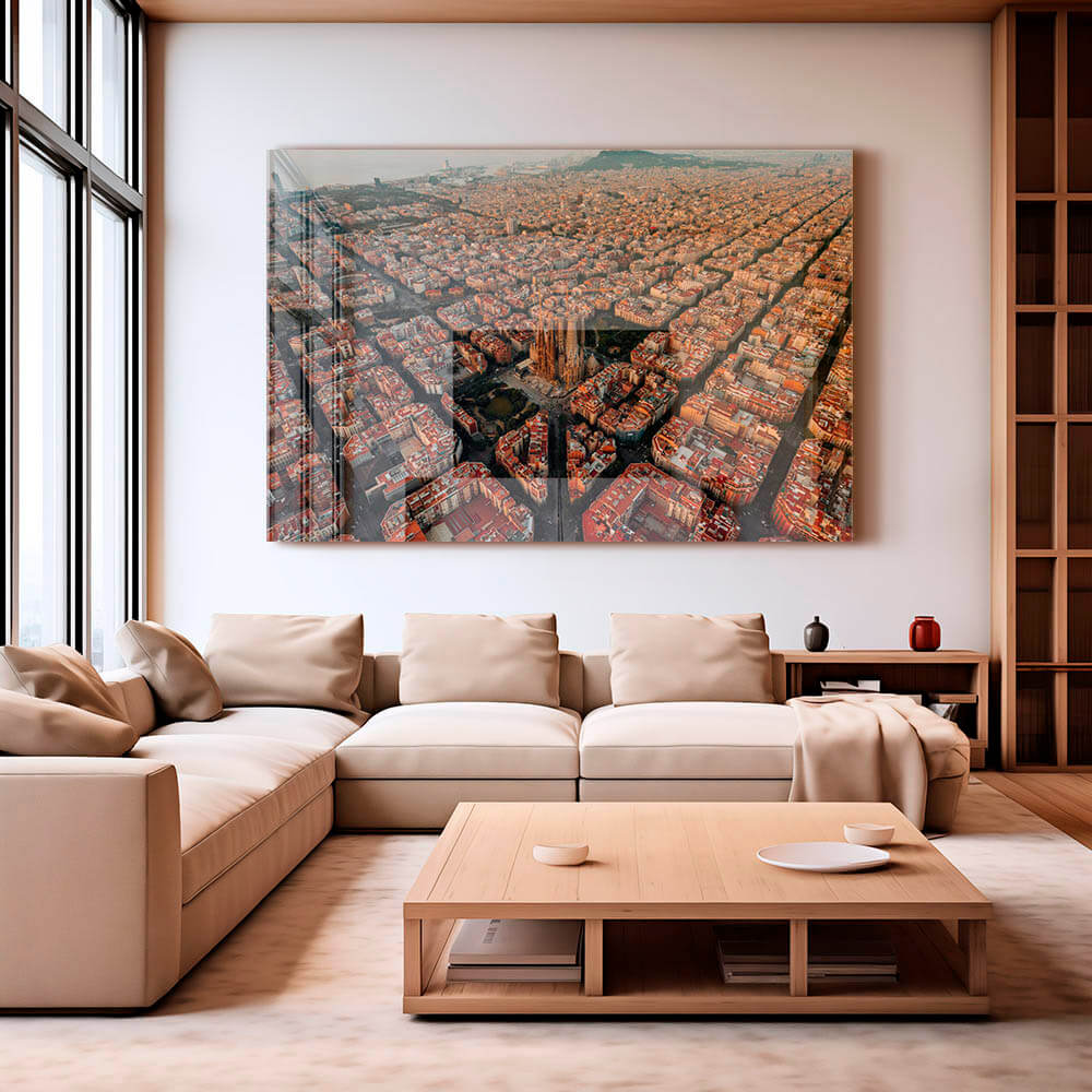 Barcelona View – Vidrio