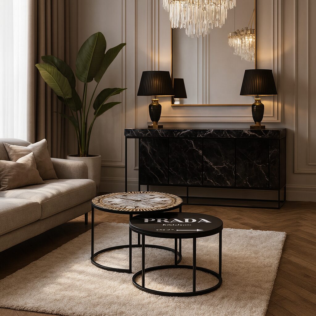 Coffee table Black - Luxury Life I