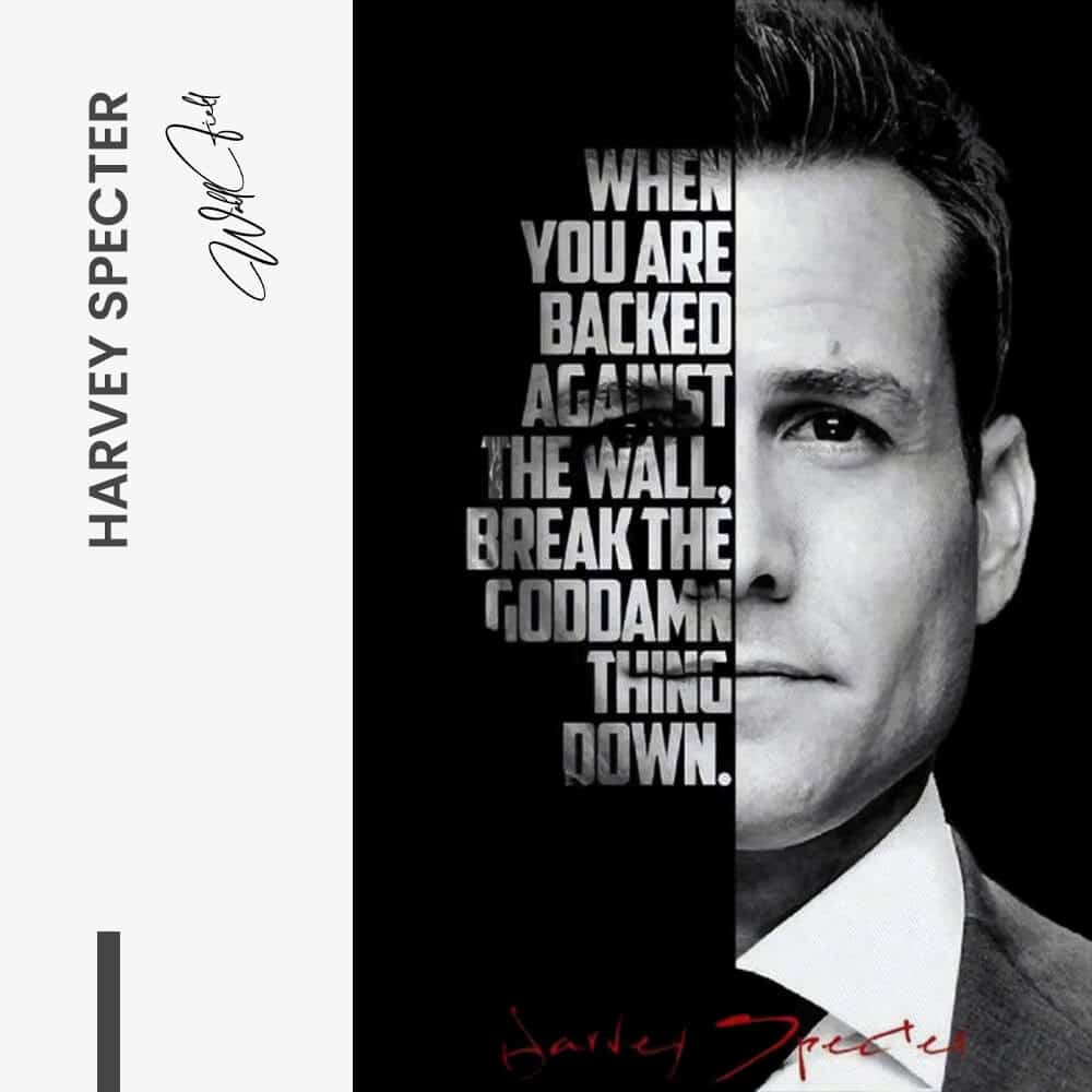 Harvey Specter - Vidrio