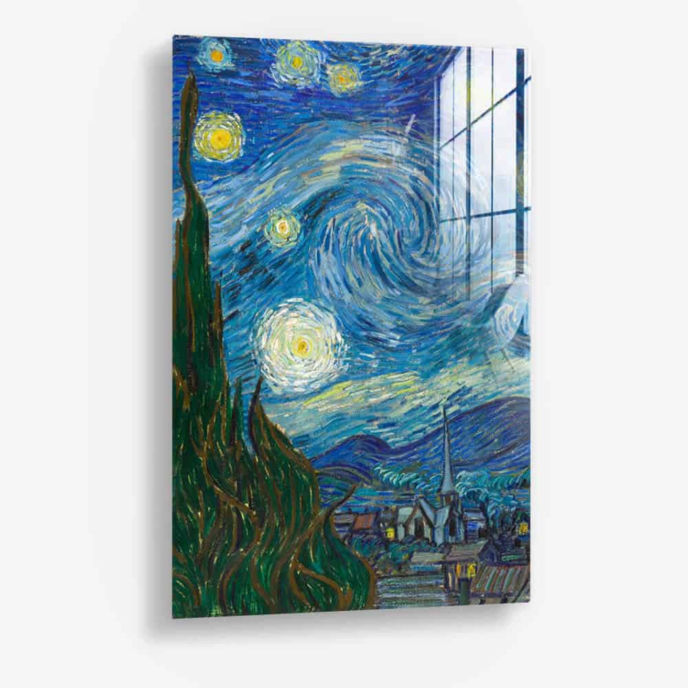 Van Gogh Starry Night - Vidrio