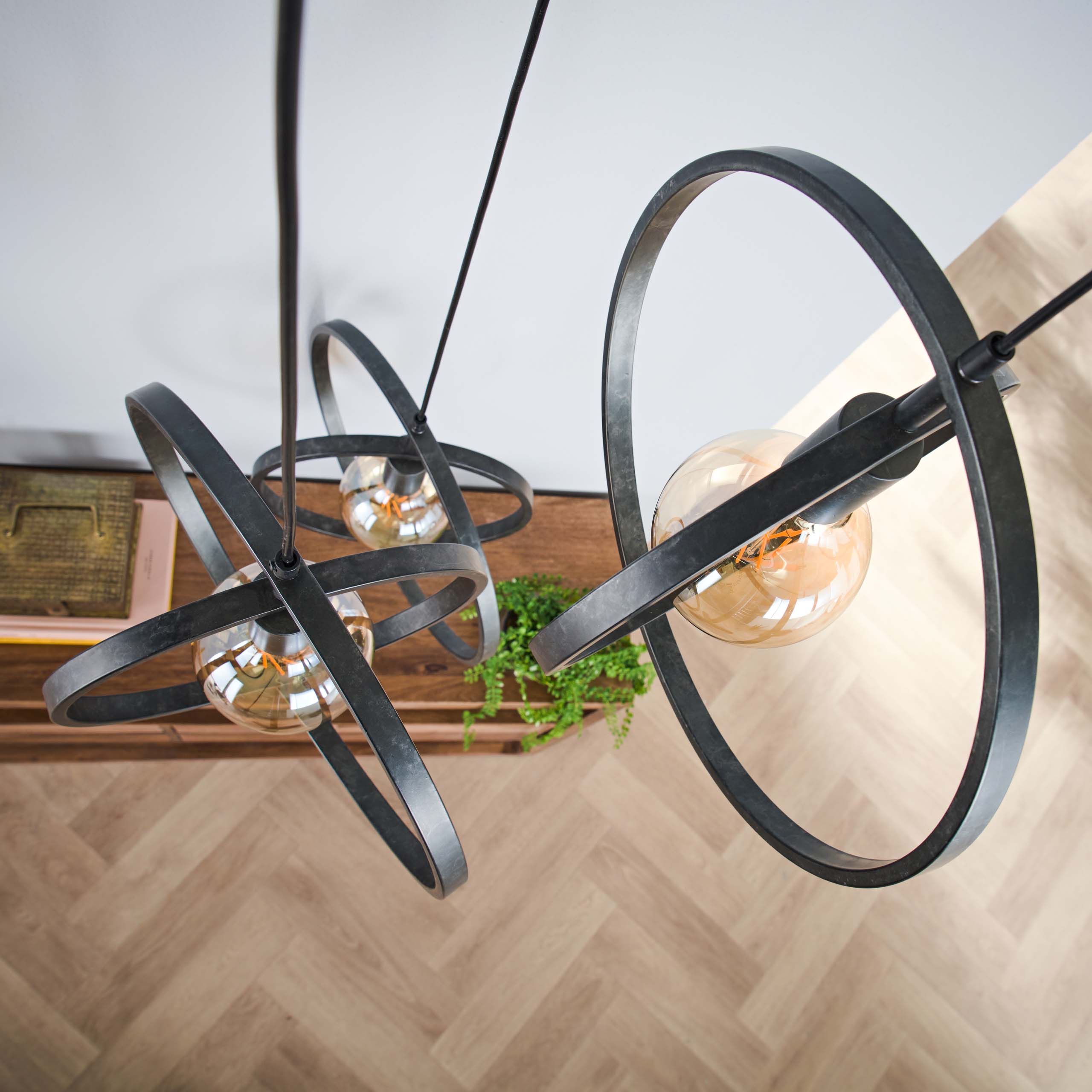 Hanging lamp 3L Endless stepped