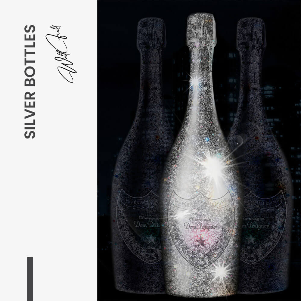 Silver Bottles – Vidrio