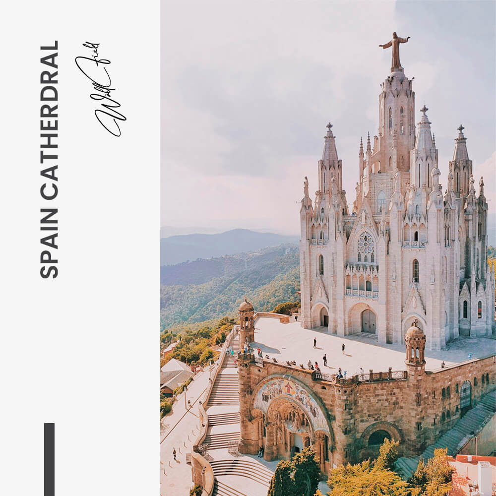 Spain Catherdral – Vidrio