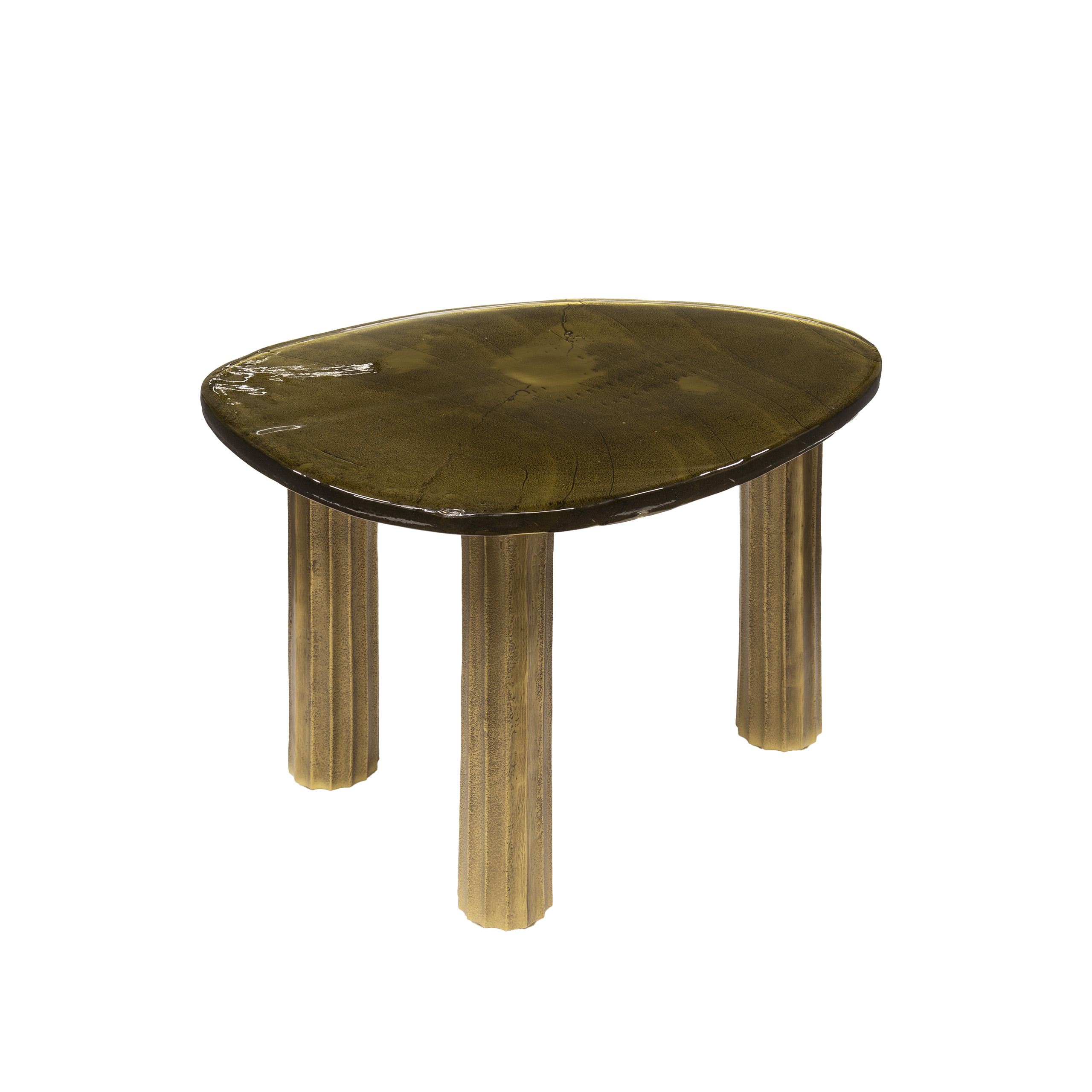 Mesa de centro Eclipse M - Oro antiguo