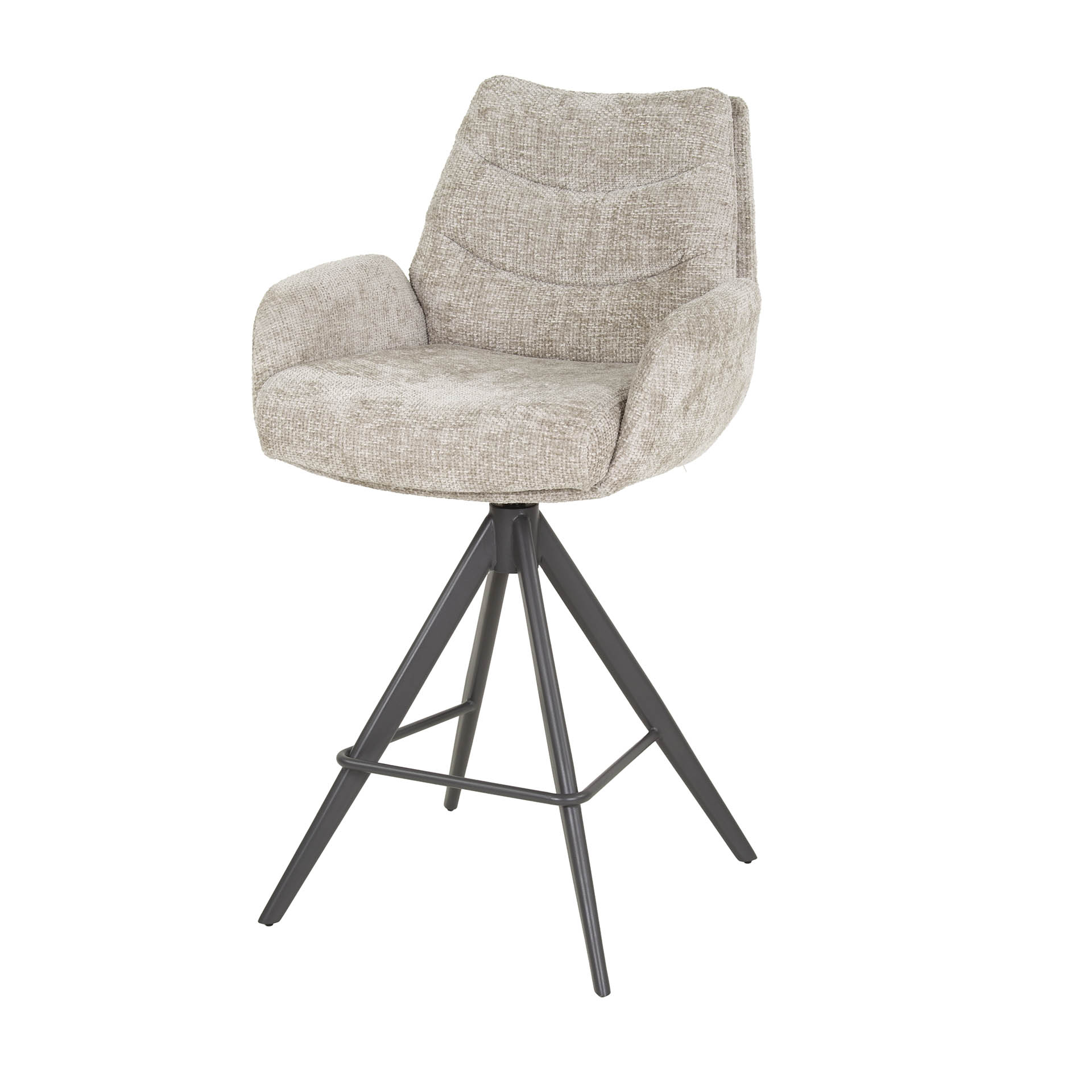 Bar chair Lounge rotating - packed per 2 - Hoven sand