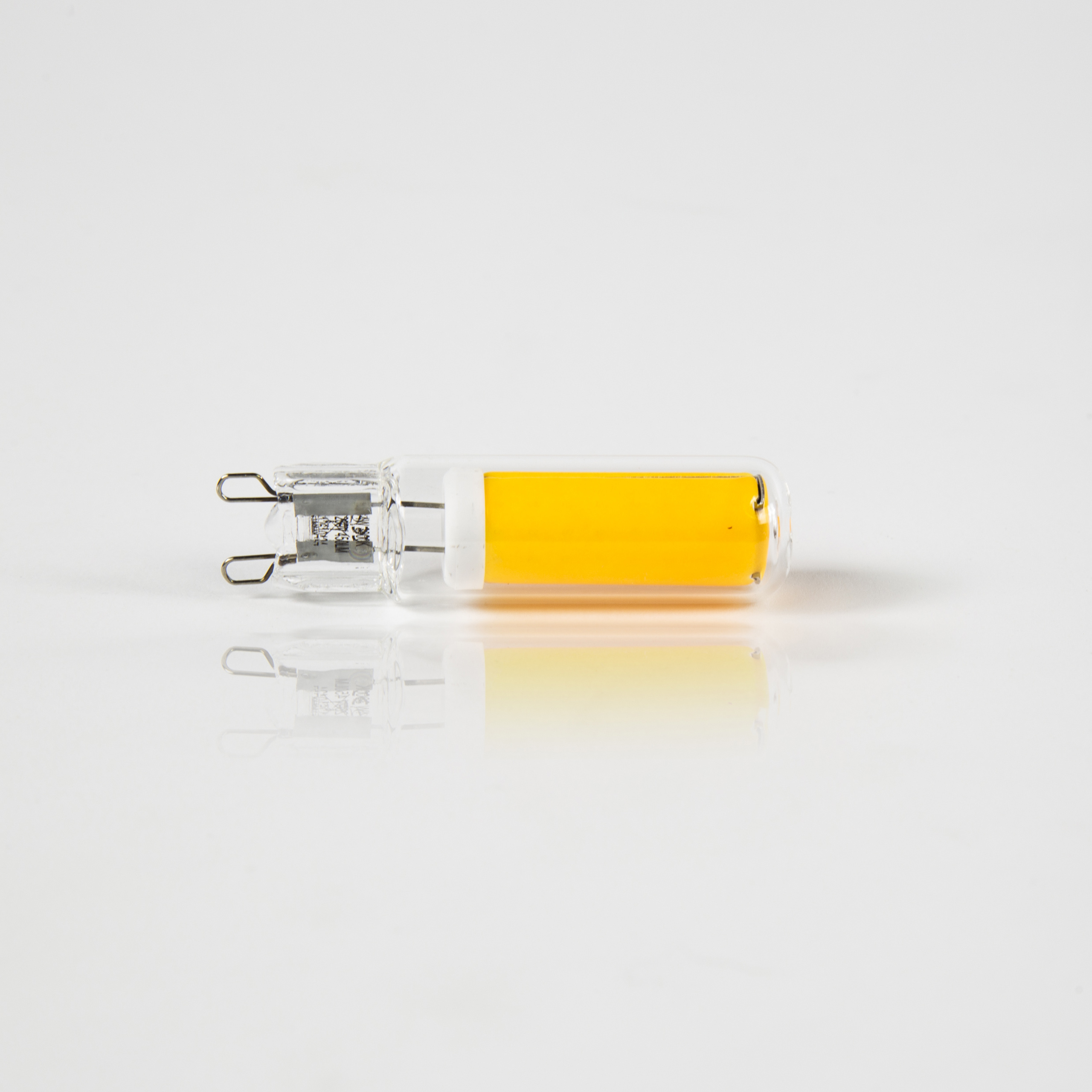 Light source LED G9 dimmable / Transparent glass