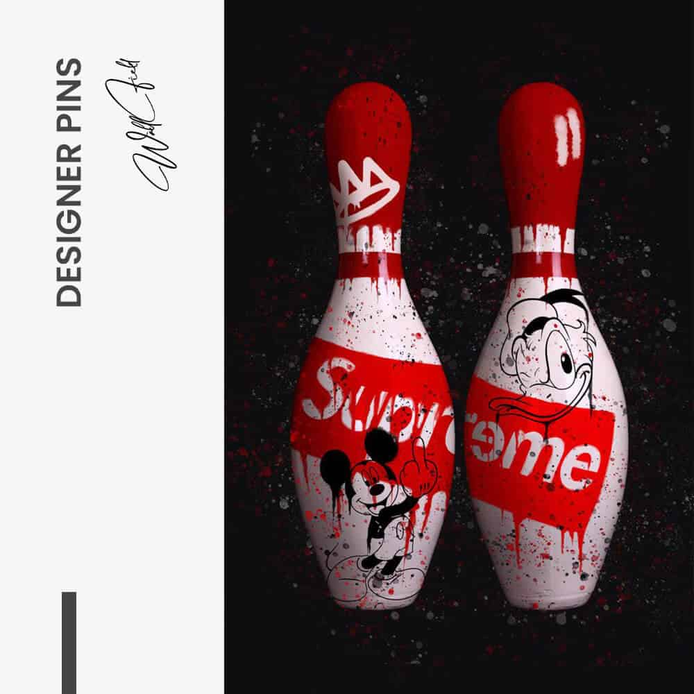 Designer Pins - Glass