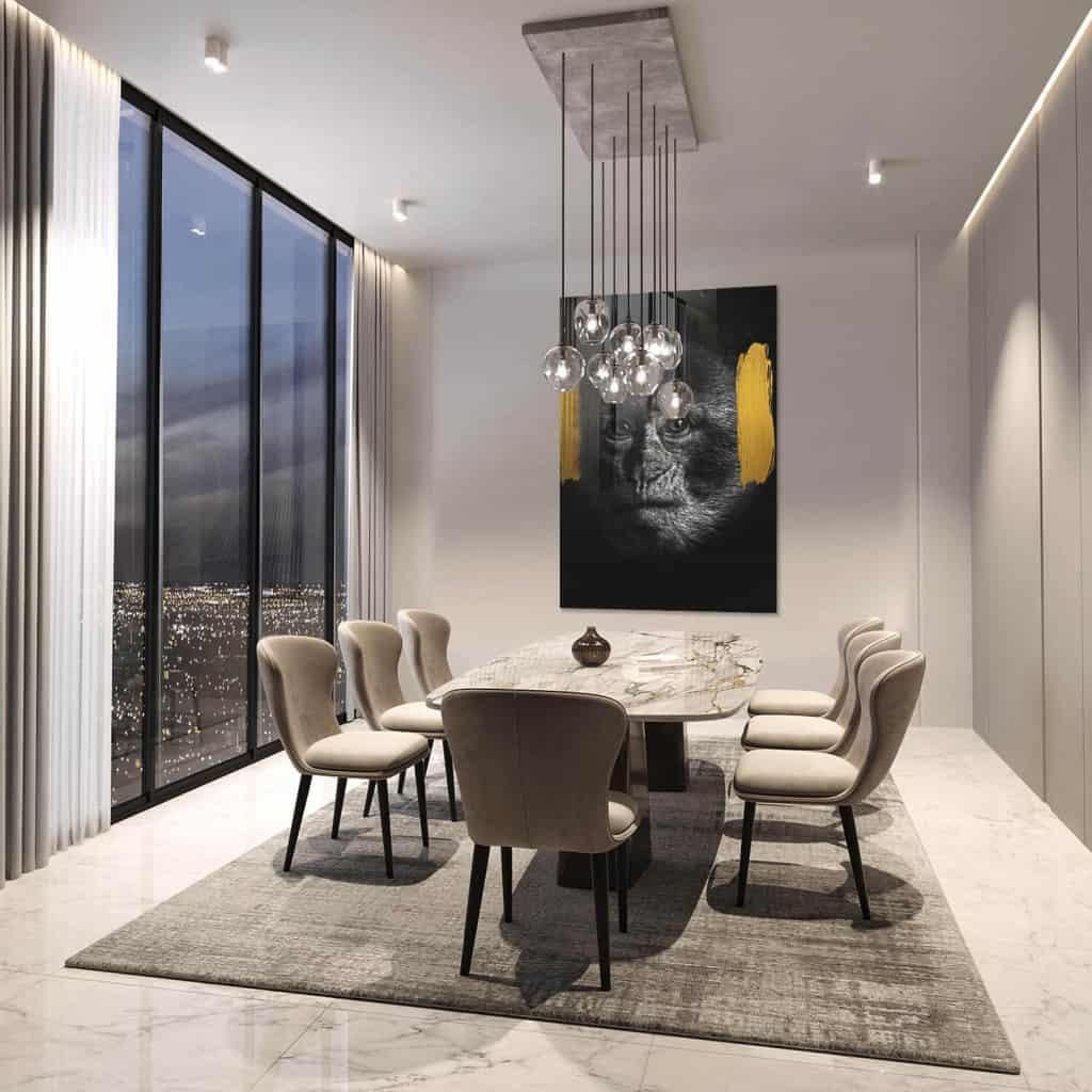 Monkey (hear no evil) - Glass