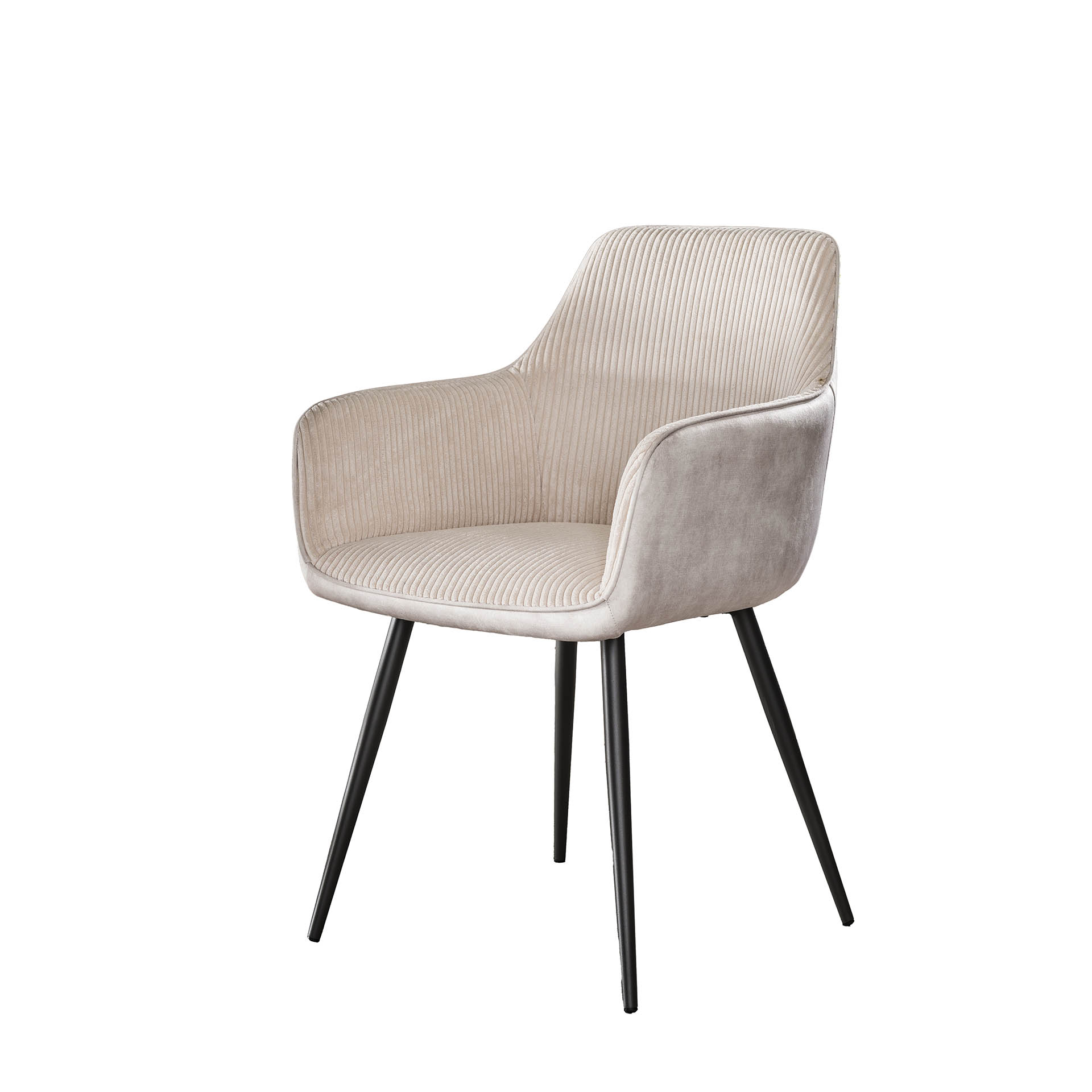 Armchair Rib VPE2 / Rock Off-white