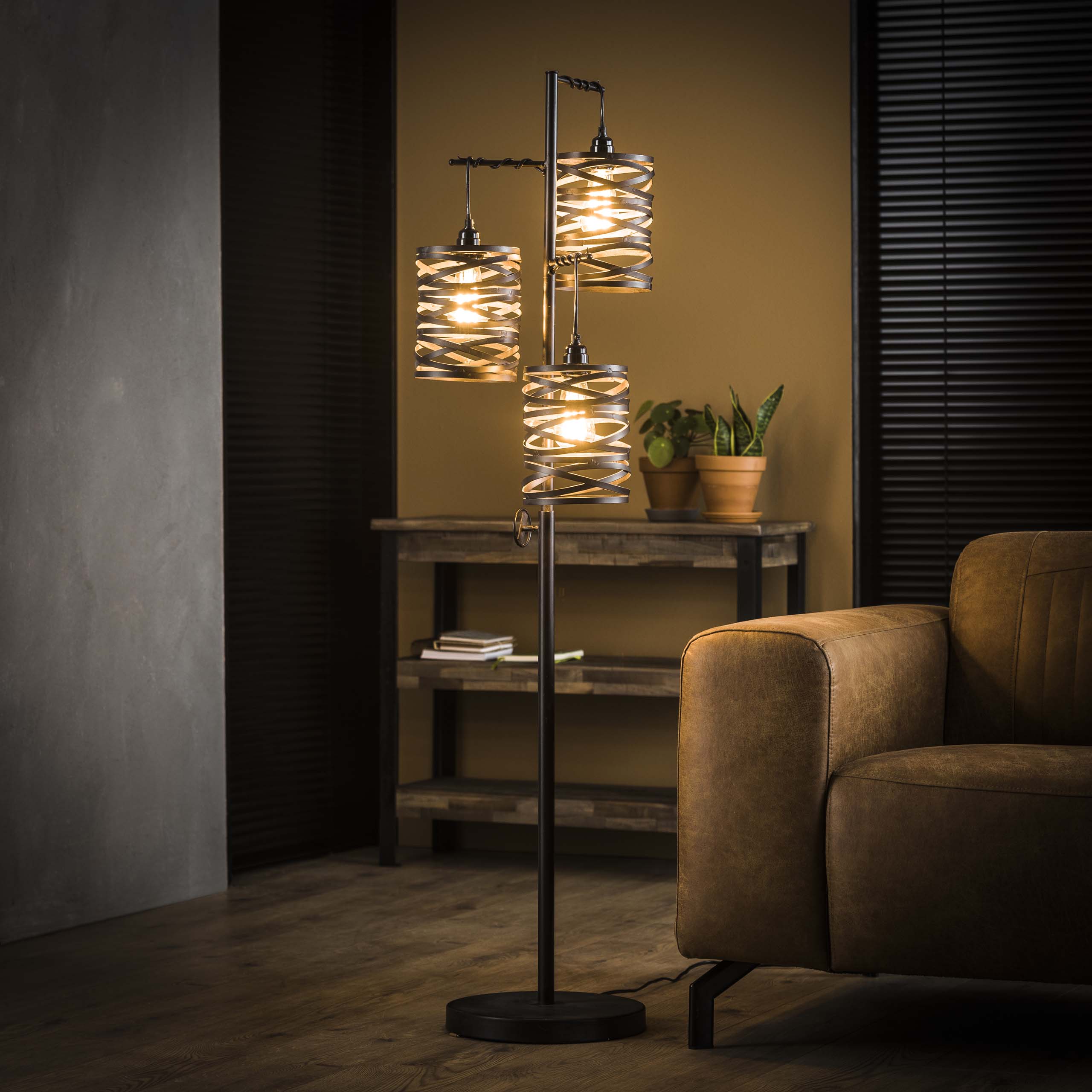 Floor lamp 3L Springer stepped
