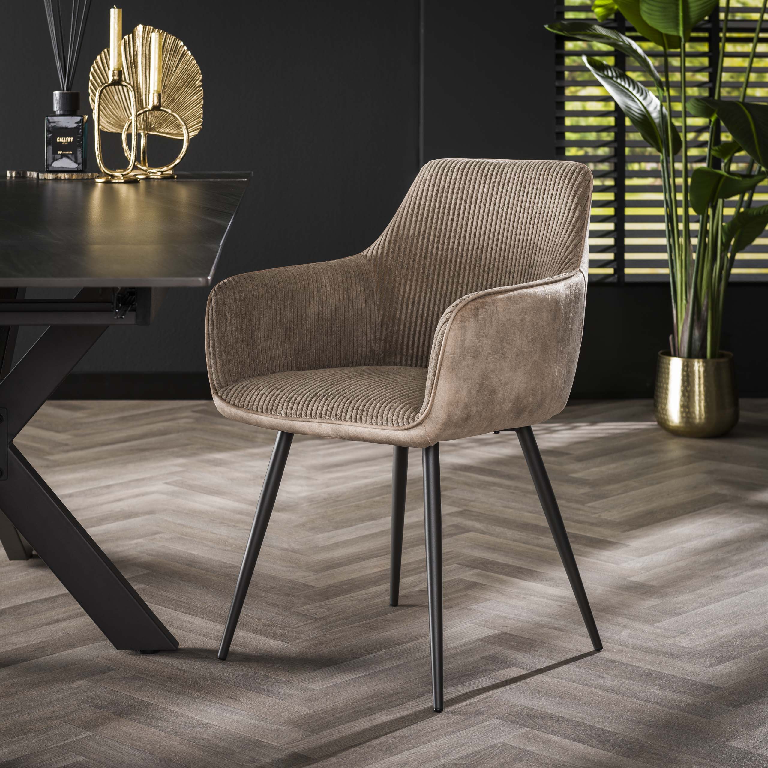 Sillón Rib - empaquetado por 2 - Arena de roca