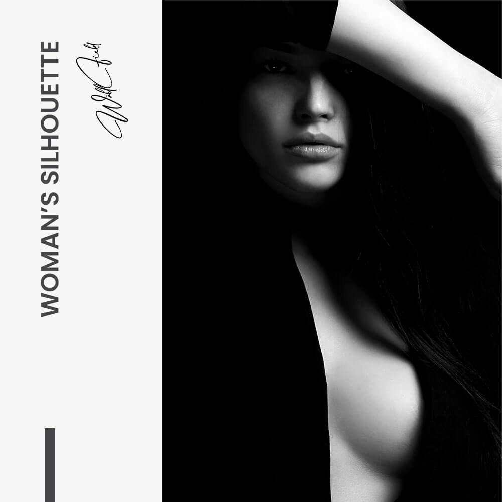 Woman's Silhouette – Vidrio