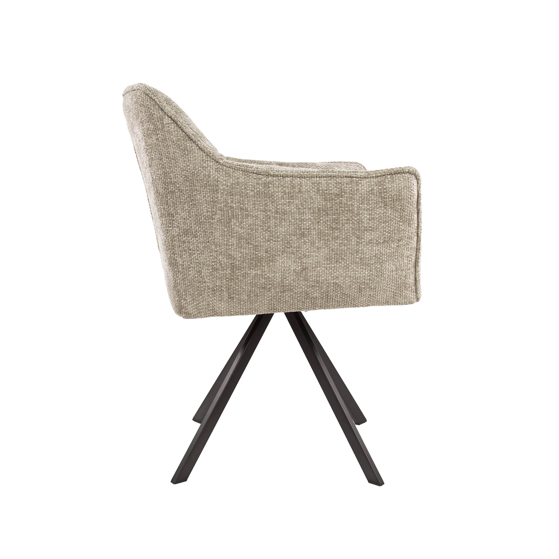 Armchair Raster rotatable - packed per 2 - Hoven sand