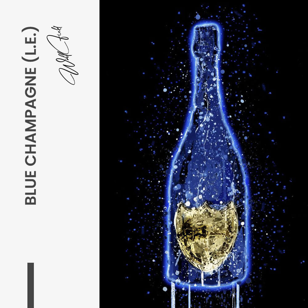 Blue Champagne (Limited Edition) – Vidrio