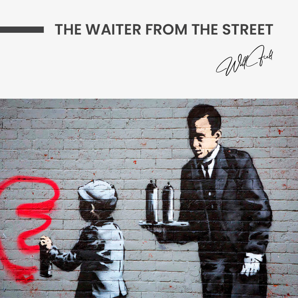 The Waiter from the Street – Vidrio