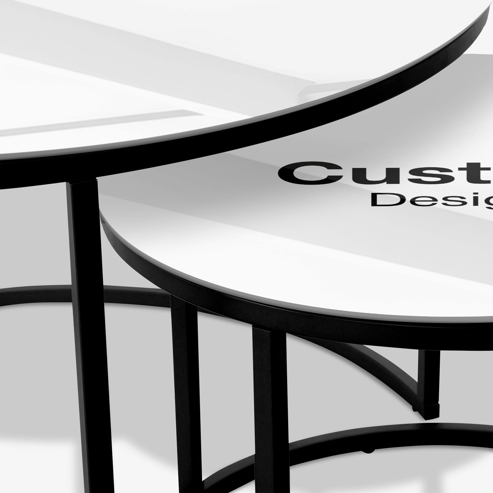 Coffee table Black - Custom