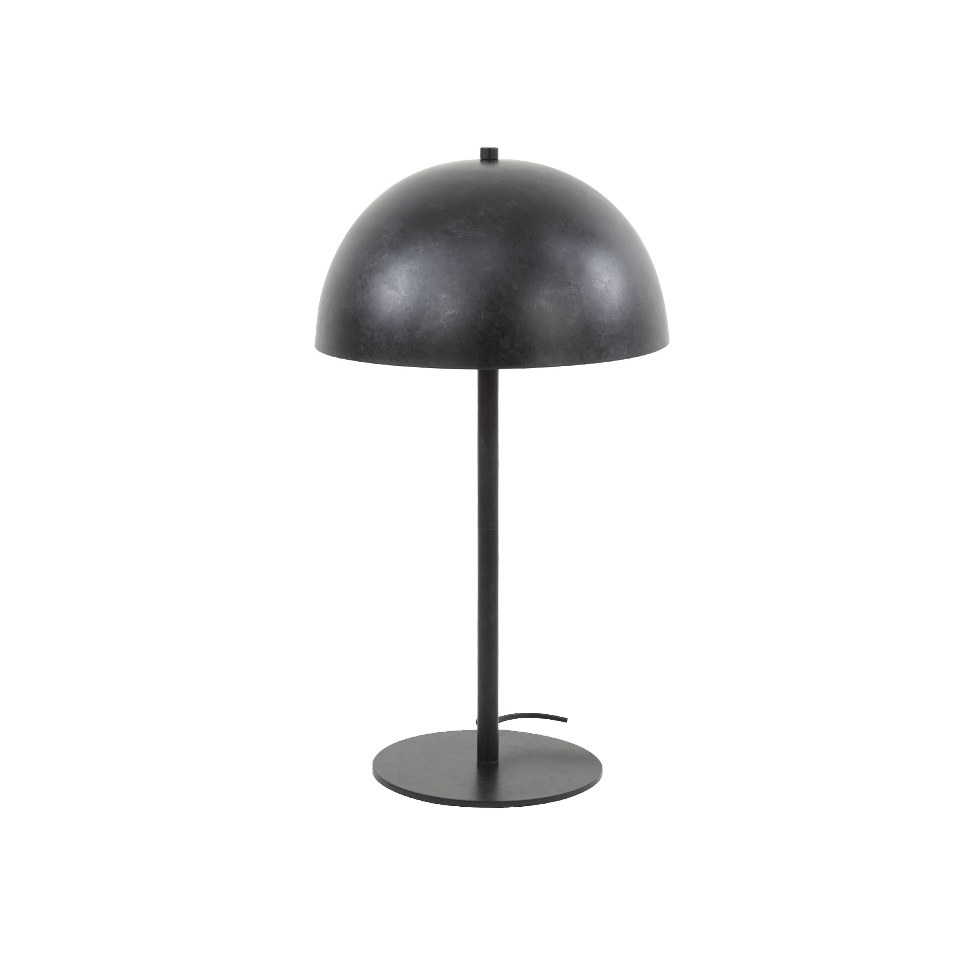 Table lamp 2L shield metal / Charcoal