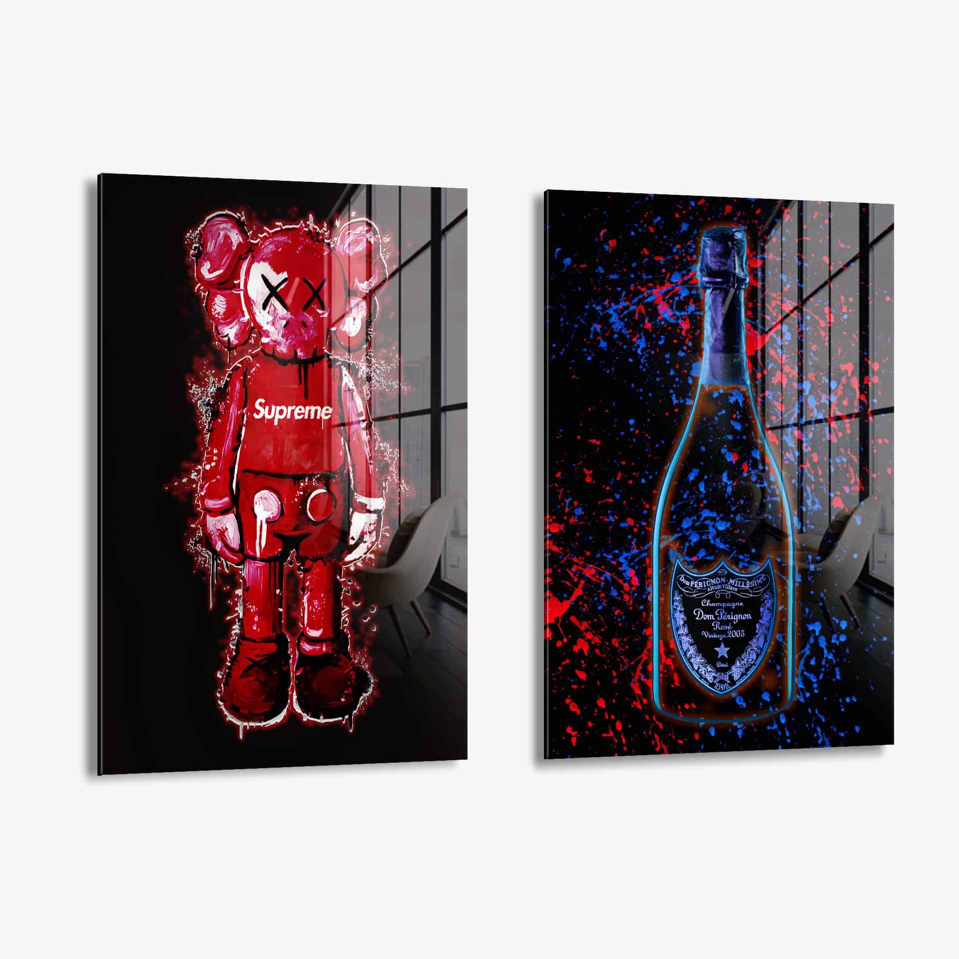 Bundle: "Red luxury" (2x) - Glass
