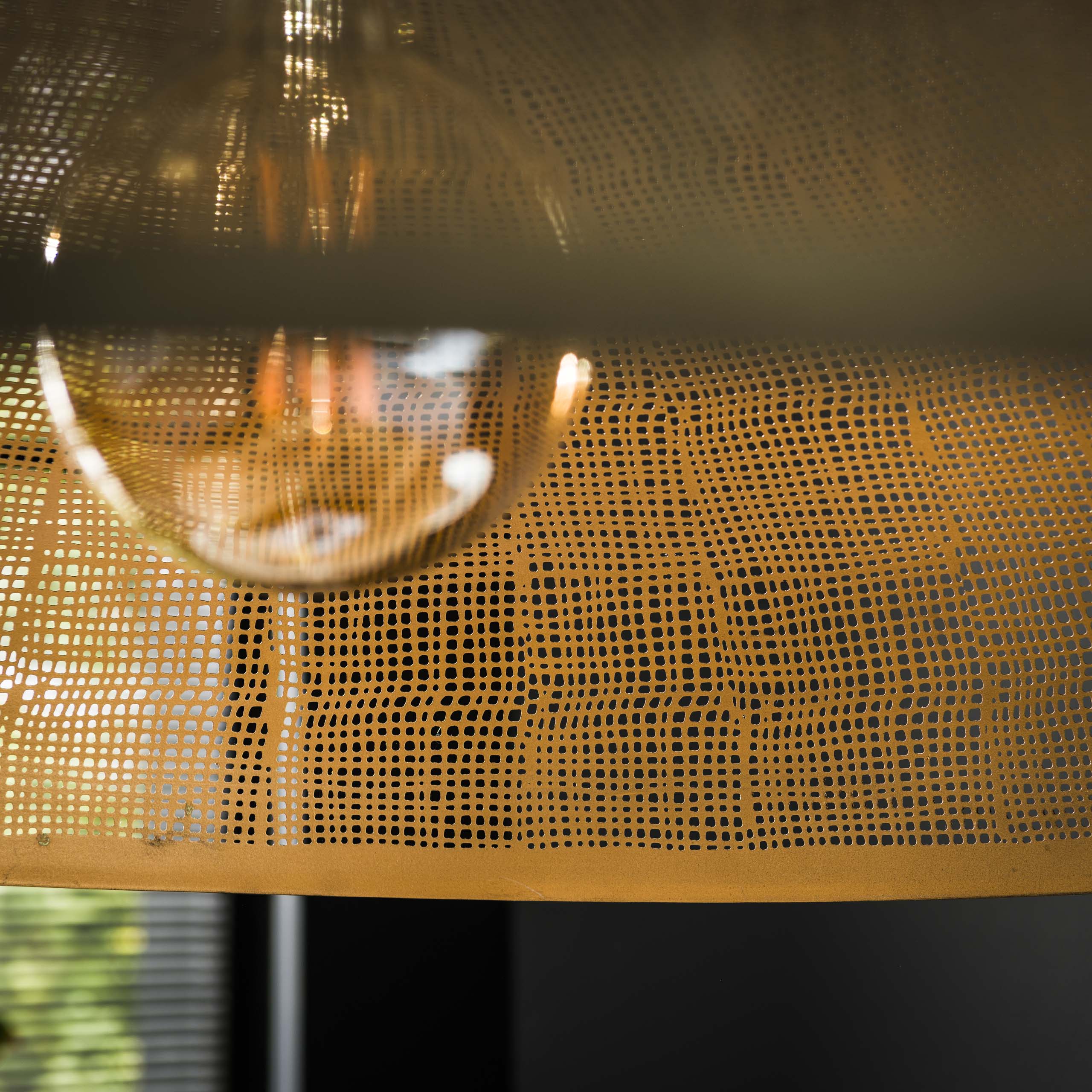 Hanging lamp Ø90 cosmic / Bronze antique