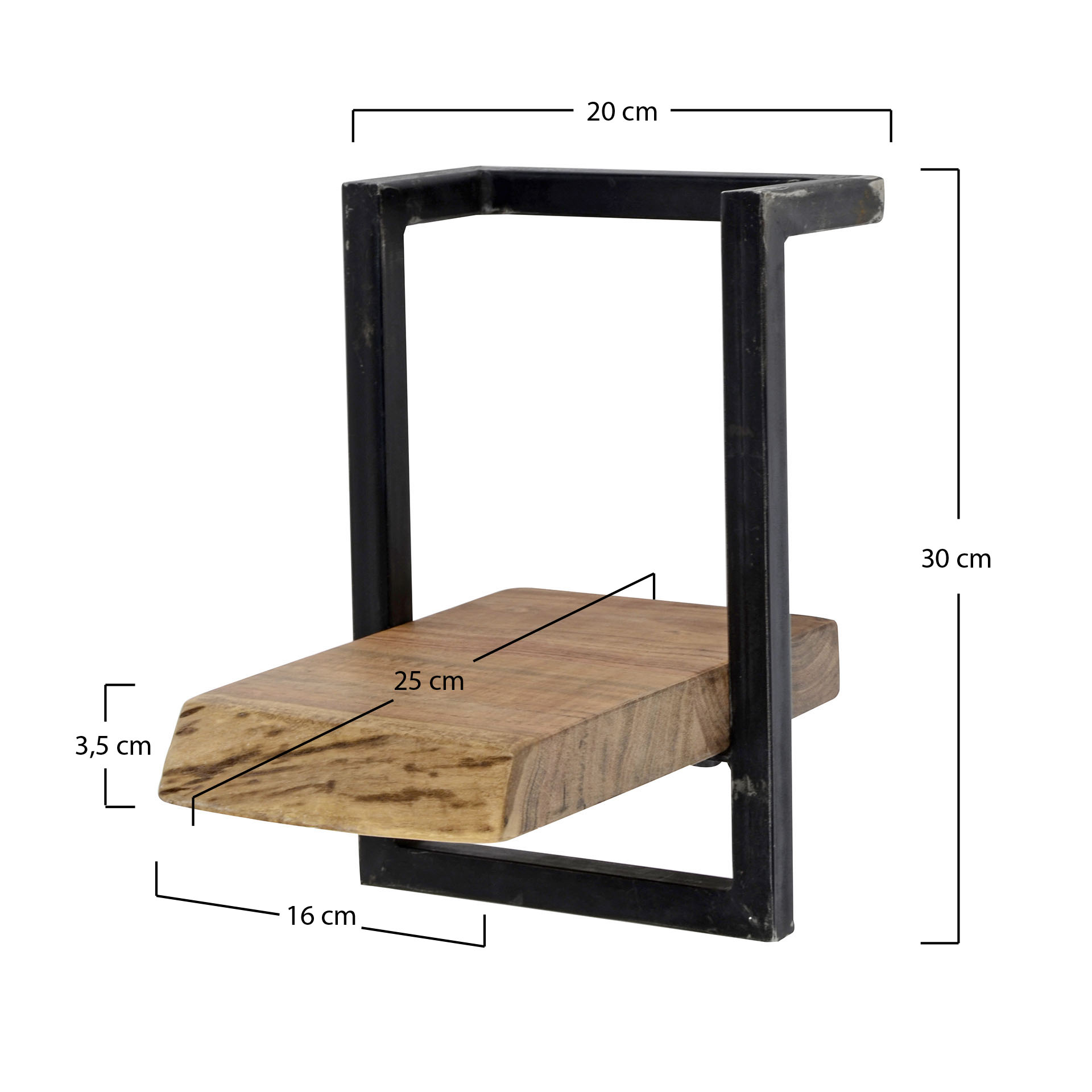 Estante de pared Rivé 30cm