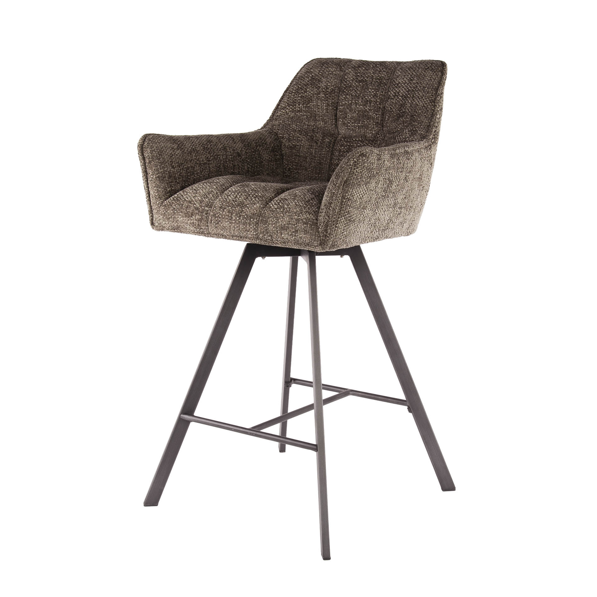 Bar chair Raster rotatable - packed per 2 - Hoven taupe