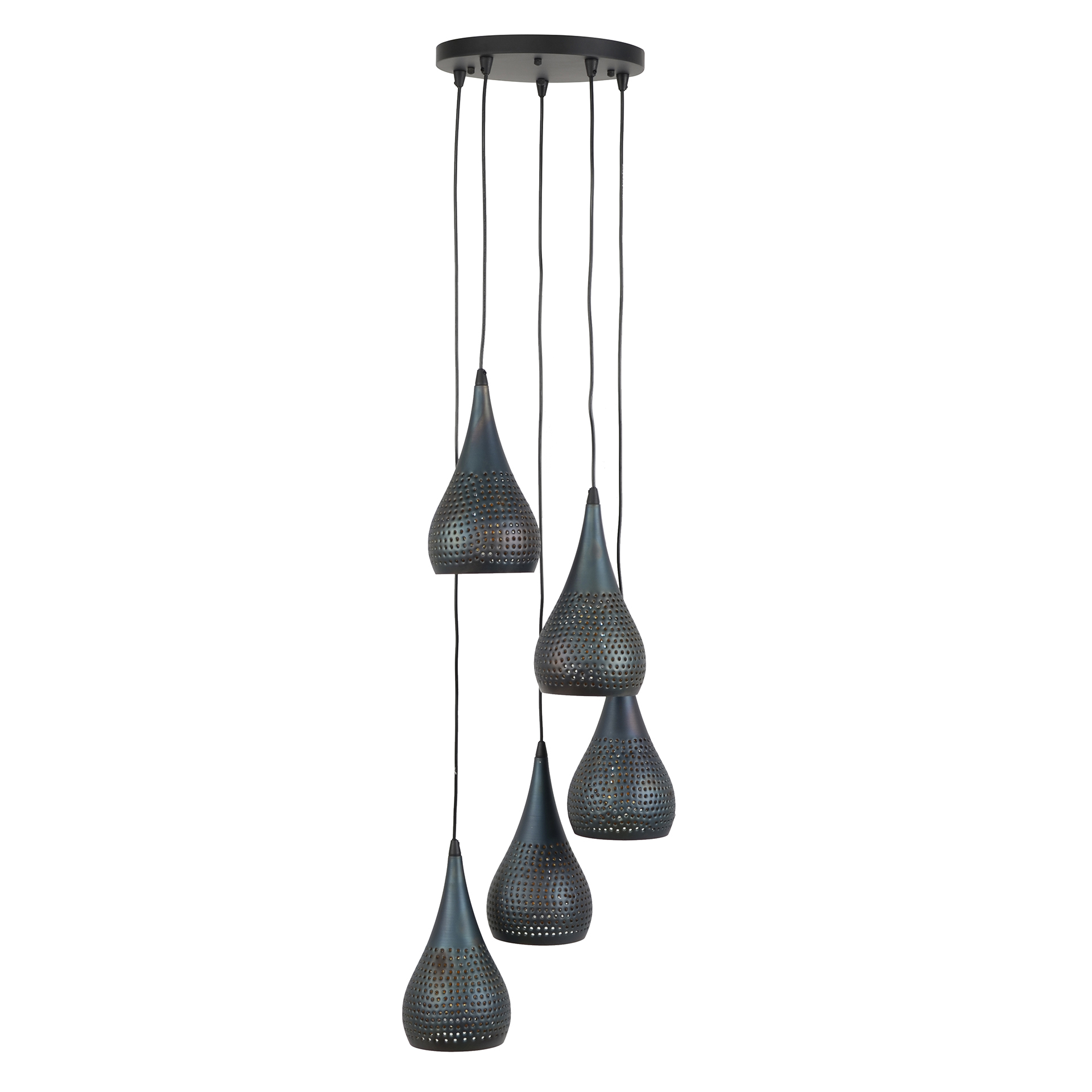 Hanging lamp 5L Punch stepped