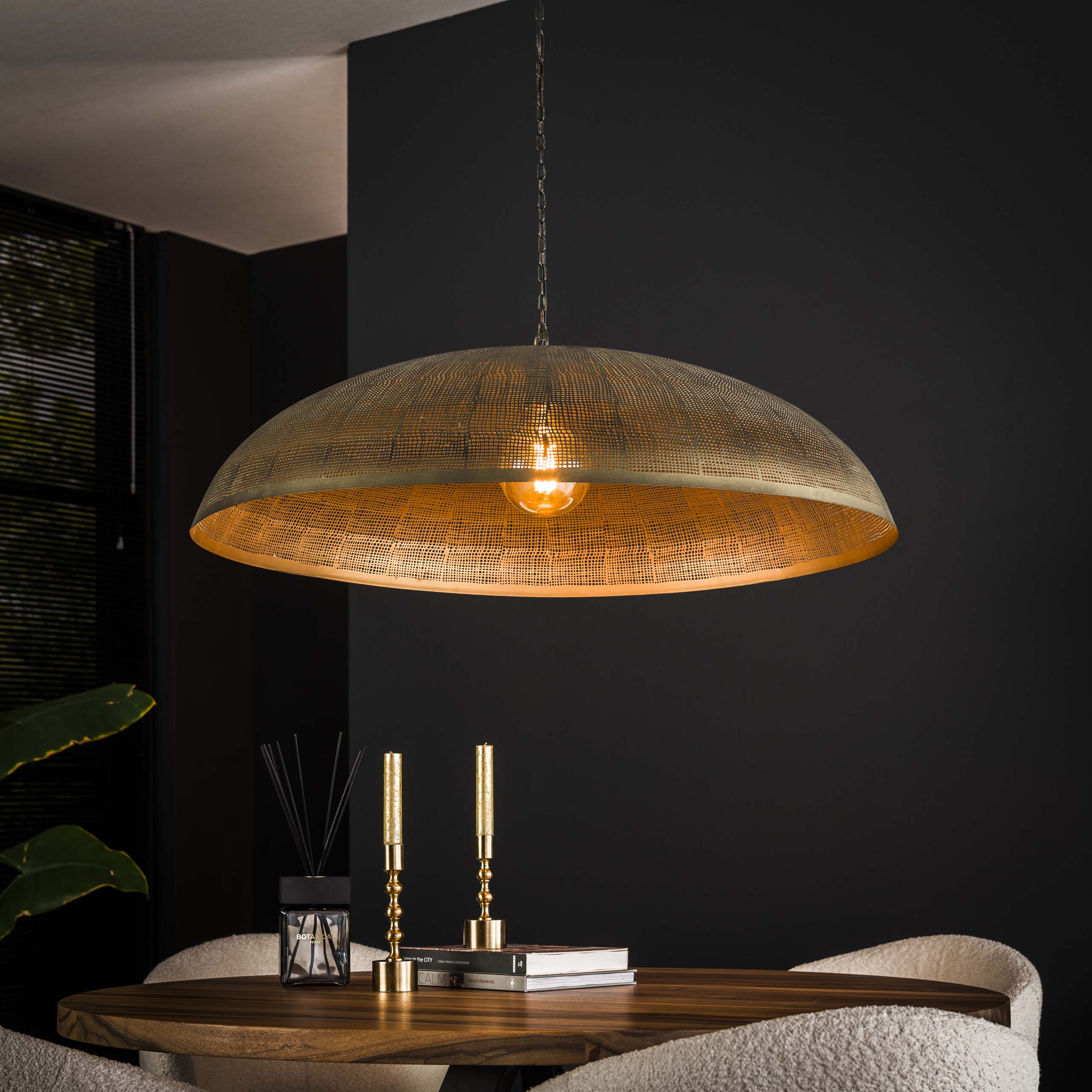 Hanging lamp Ø90 cosmic / Bronze antique