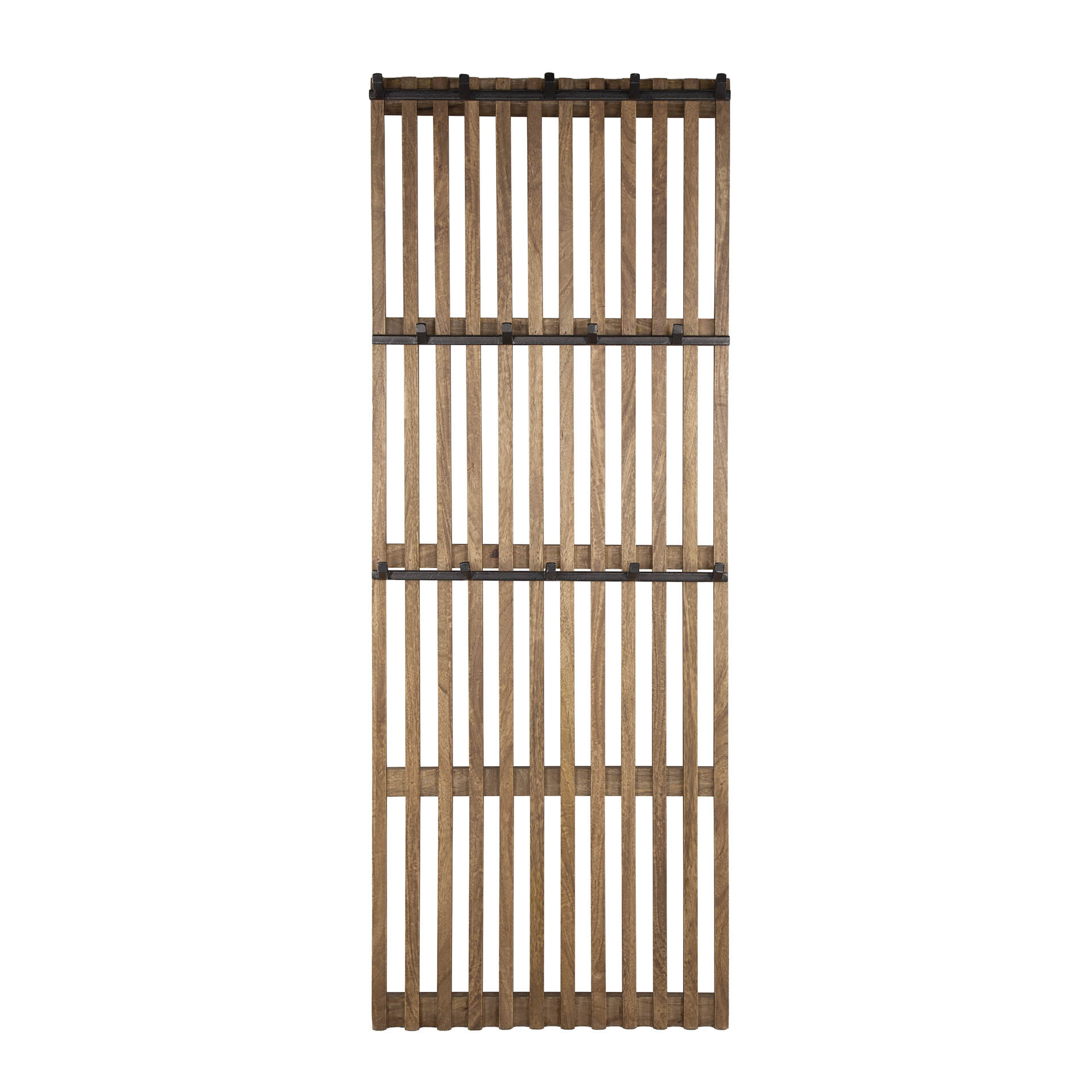 Coat rack 14 hooks tweak / Solid mango sand color