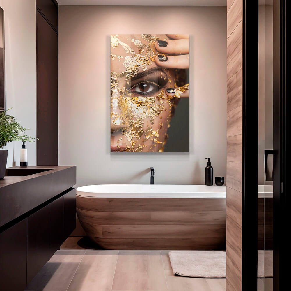 Black & Gold Painting