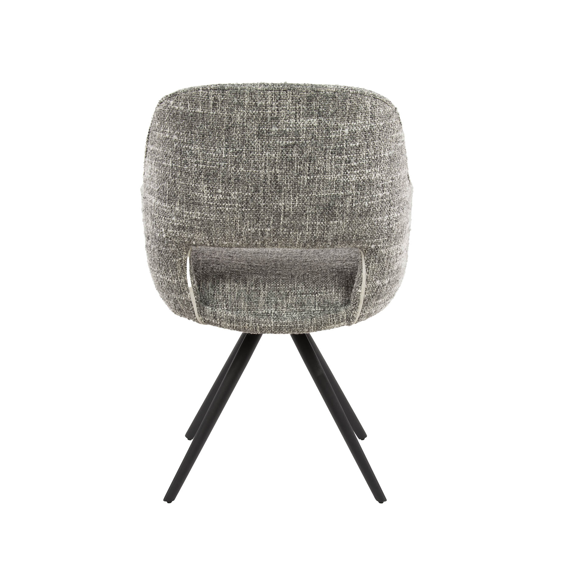 Armchair spring swiveling. VPE2 / Eagle steel gray