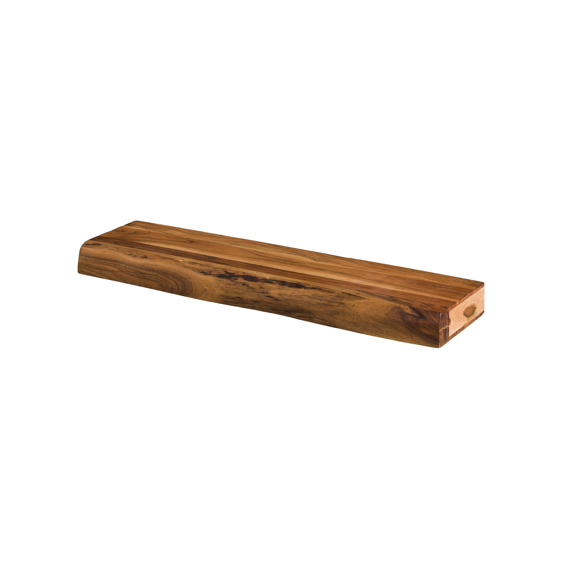 Wall shelf 100 steps / Solid acacia natural