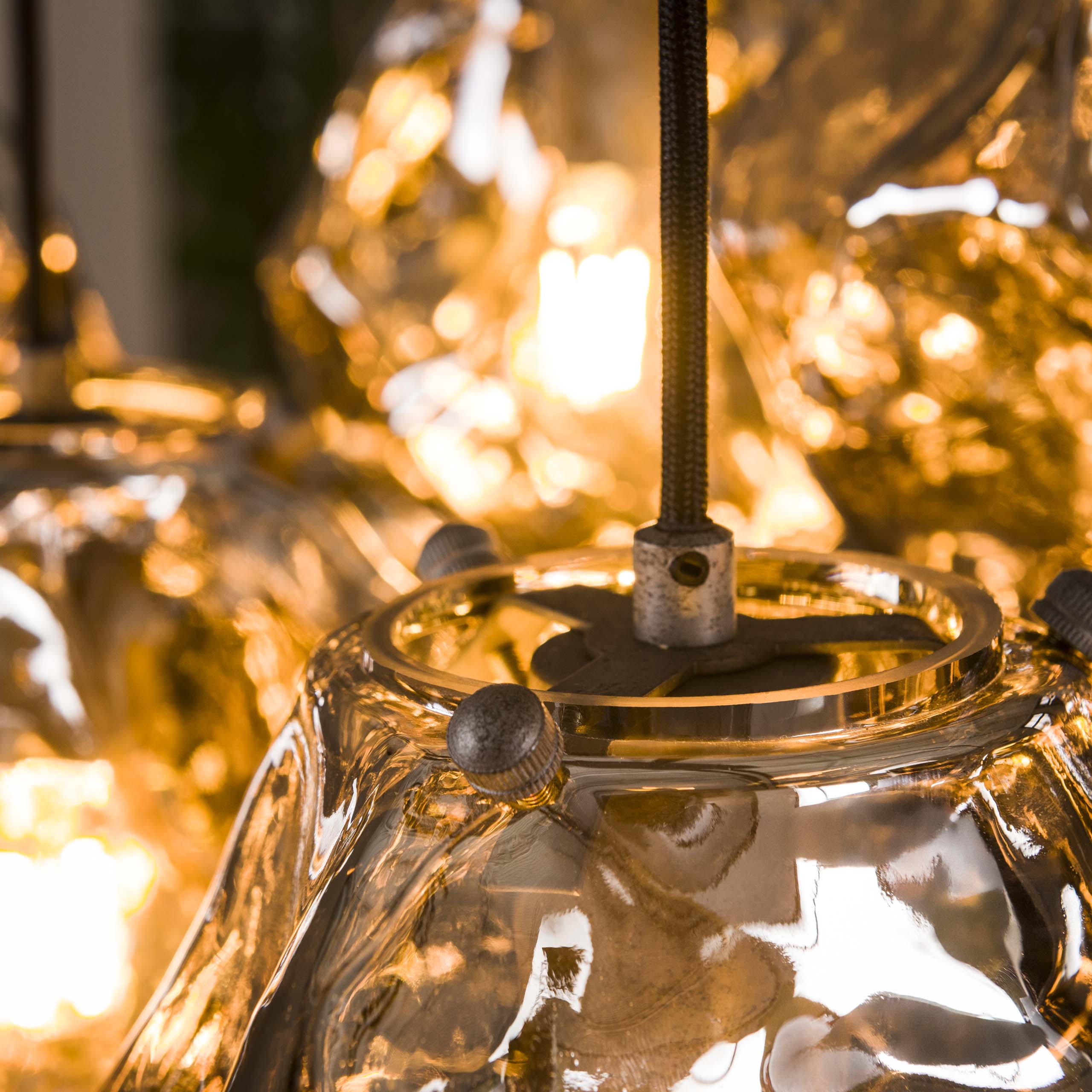 Hanging lamp 7L Stone