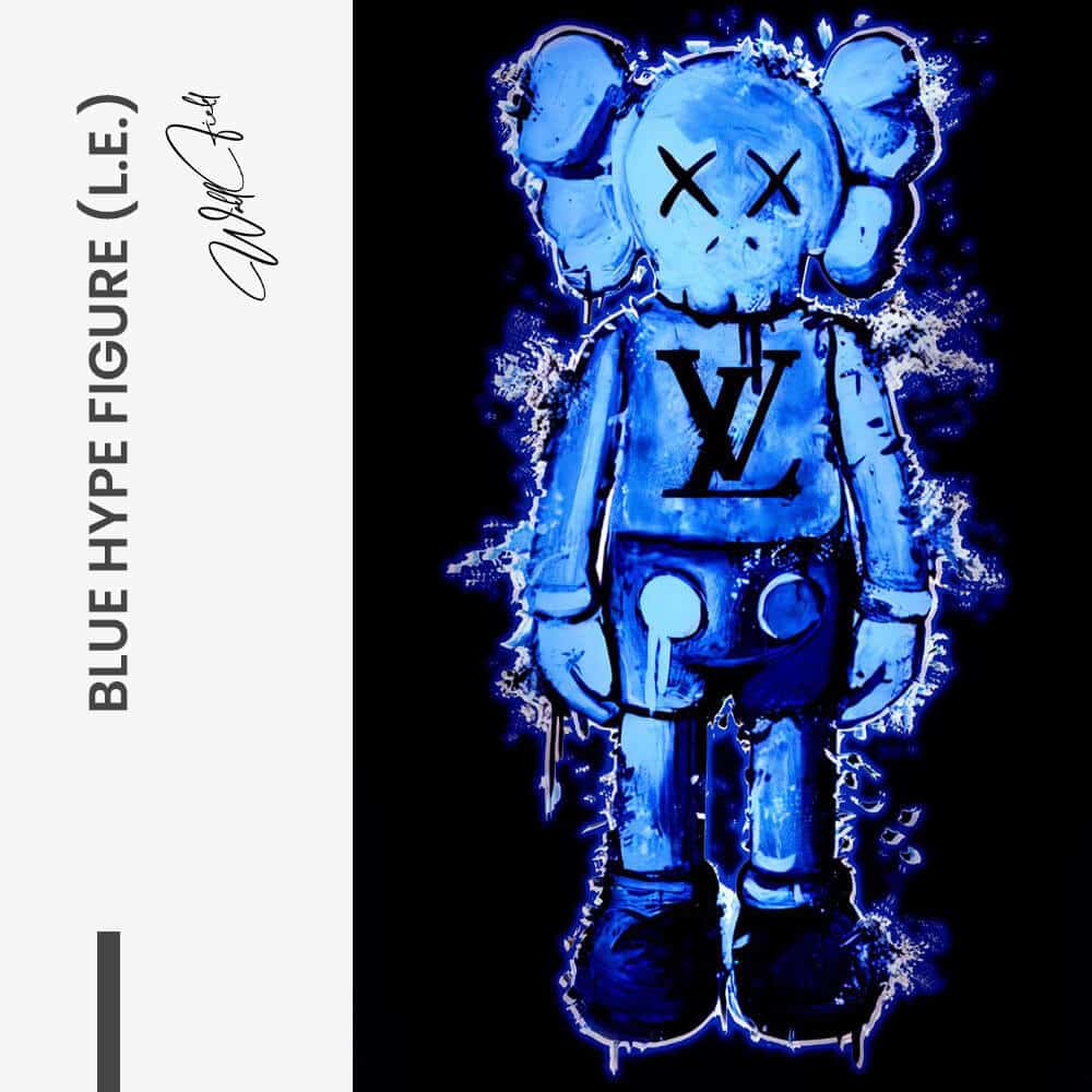 Blue Hype Figure (Limited Edition) - Glass